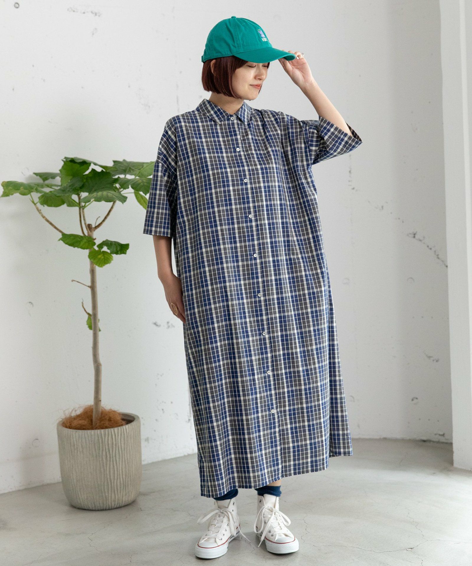 SUMMER SALE】マドラスチェックシャツワンピース | COO ONLINE