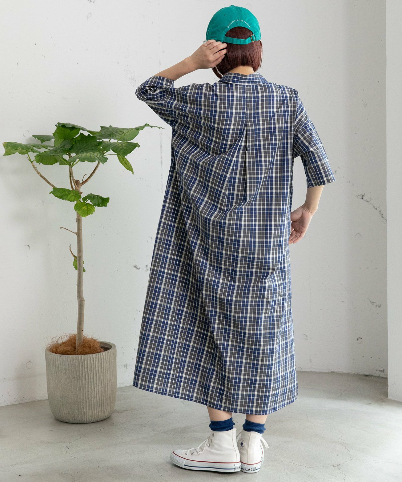 SUMMER SALE】マドラスチェックシャツワンピース | COO ONLINE