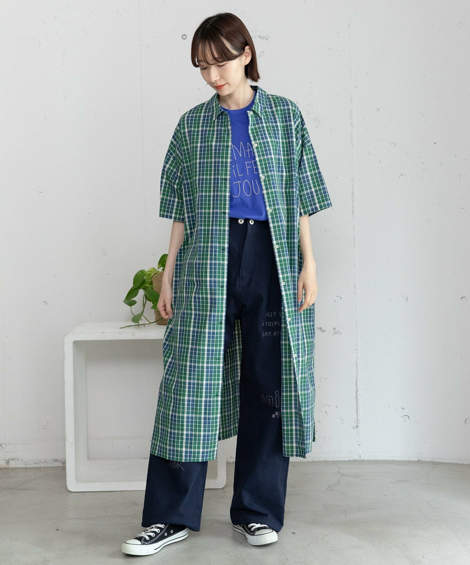PRE SALE＞マドラスチェックシャツワンピース | COO ONLINE