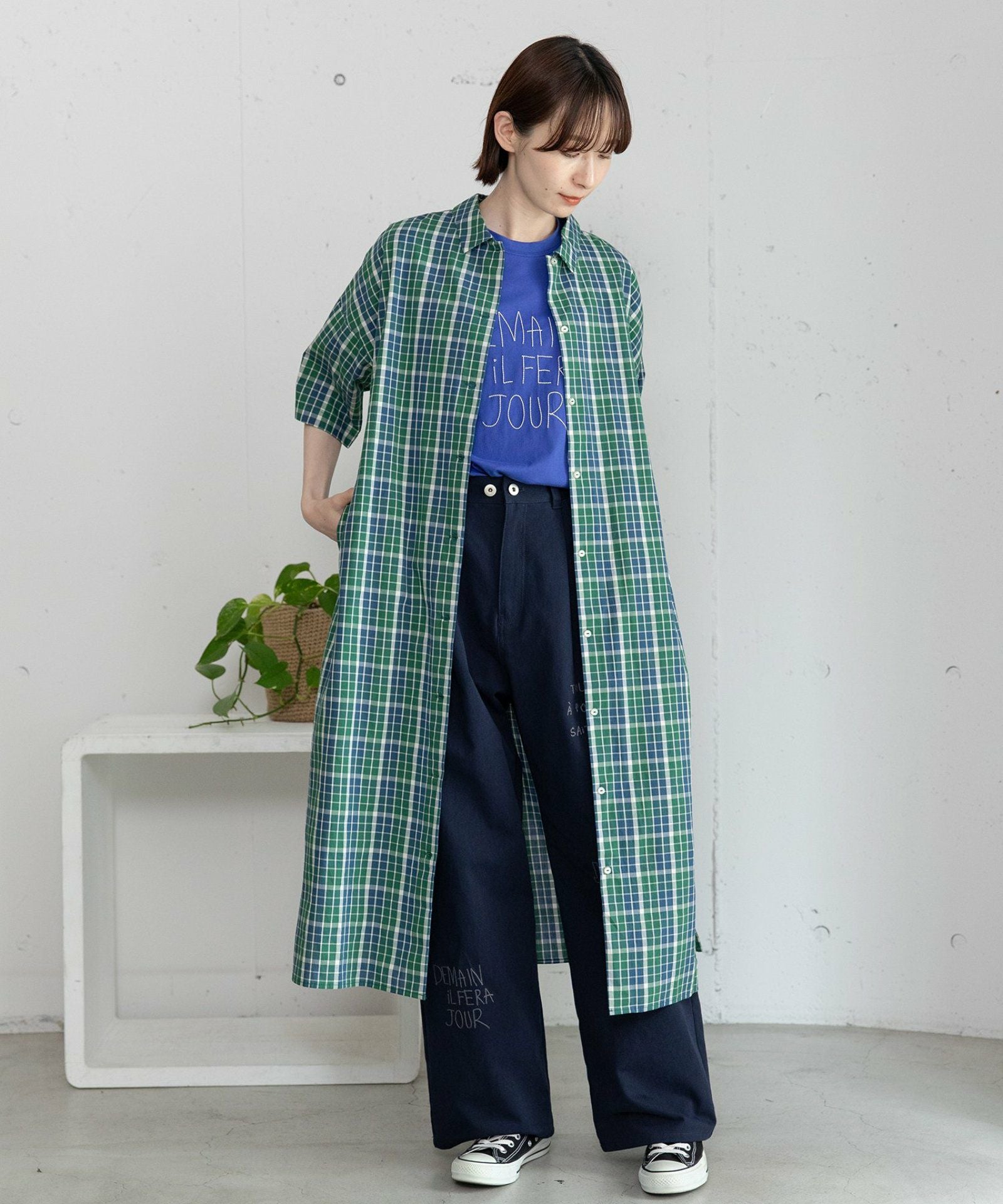 PRE SALE＞マドラスチェックシャツワンピース | COO ONLINE