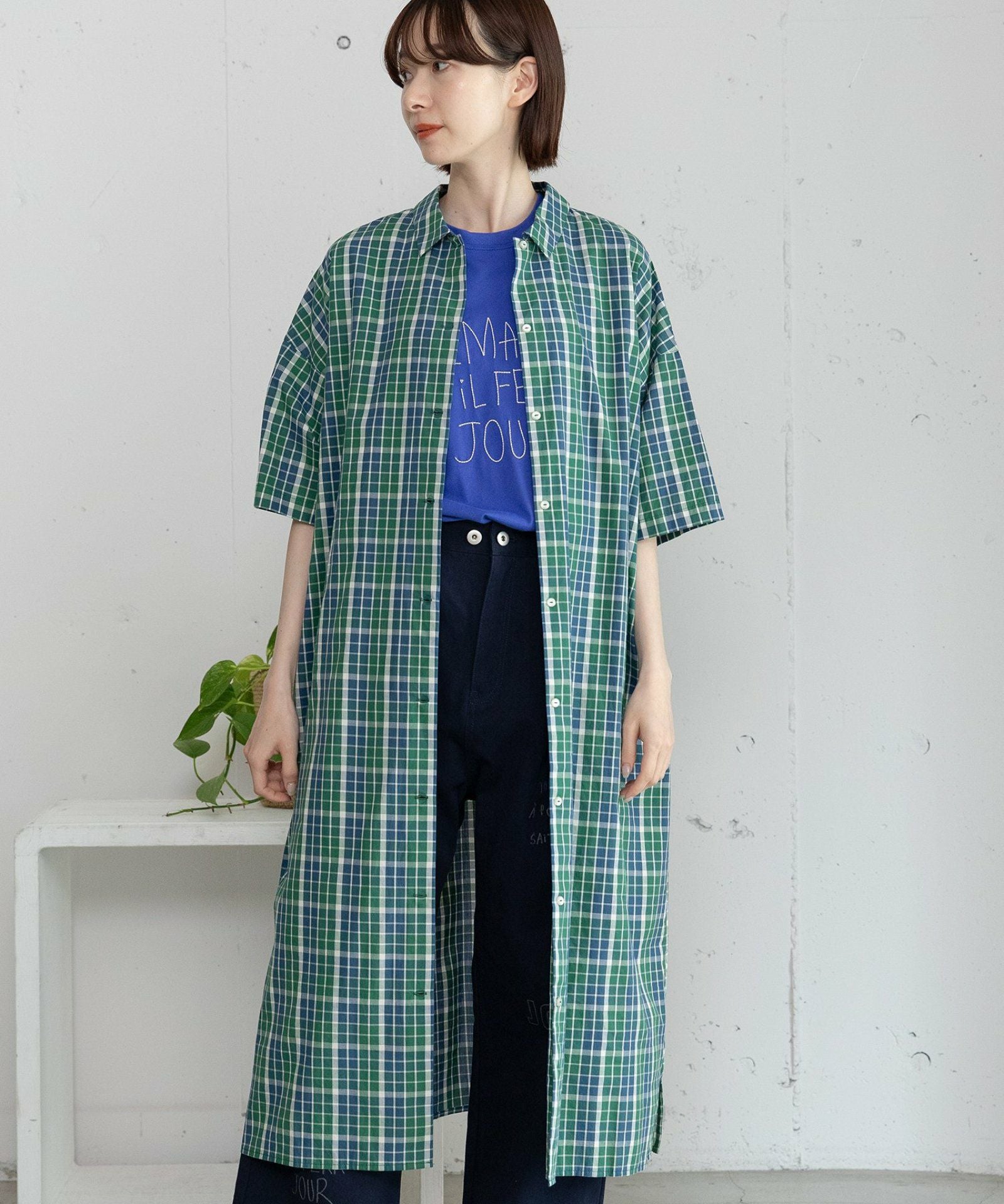PRE SALE＞マドラスチェックシャツワンピース | COO ONLINE