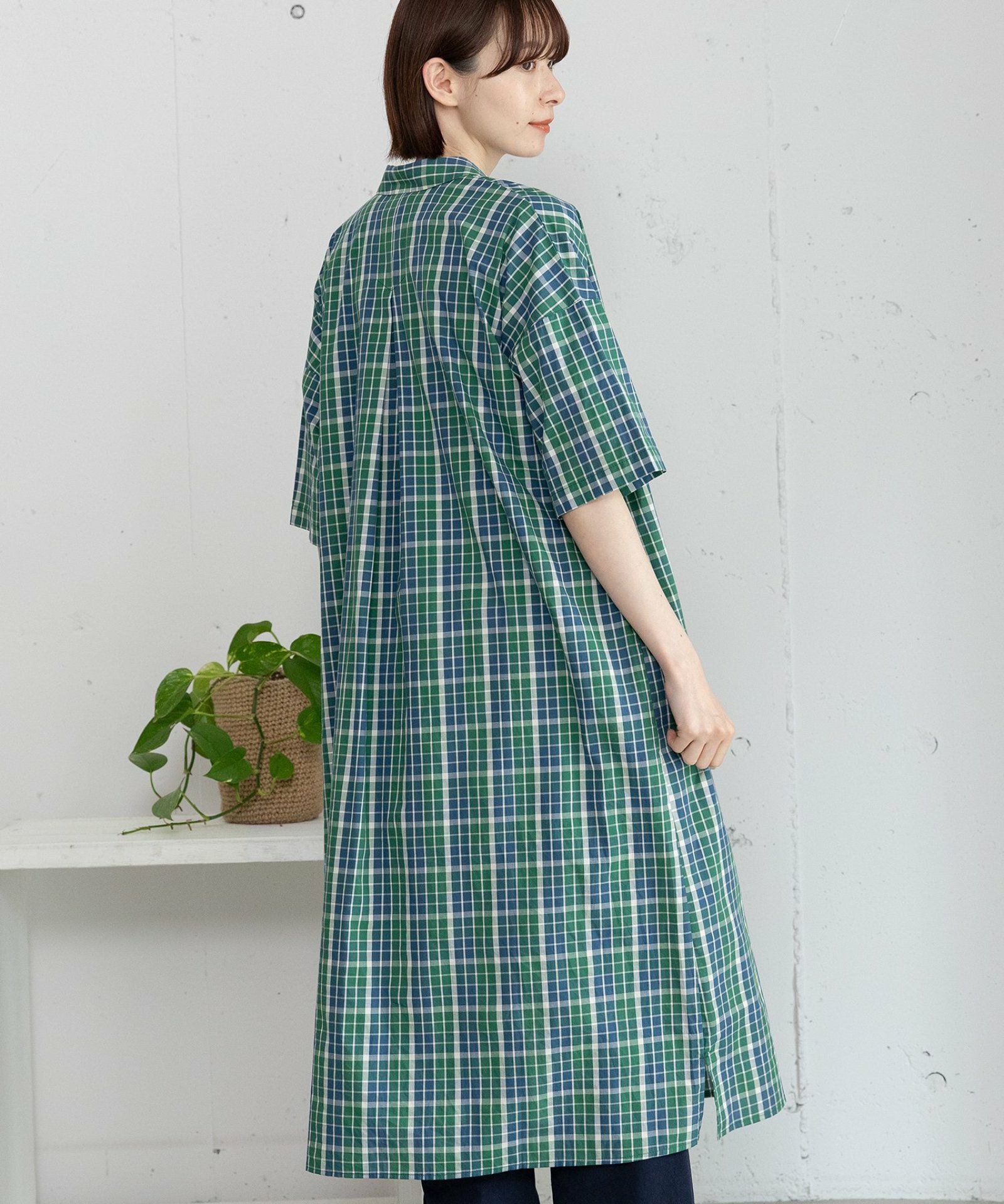 PRE SALE＞マドラスチェックシャツワンピース | COO ONLINE