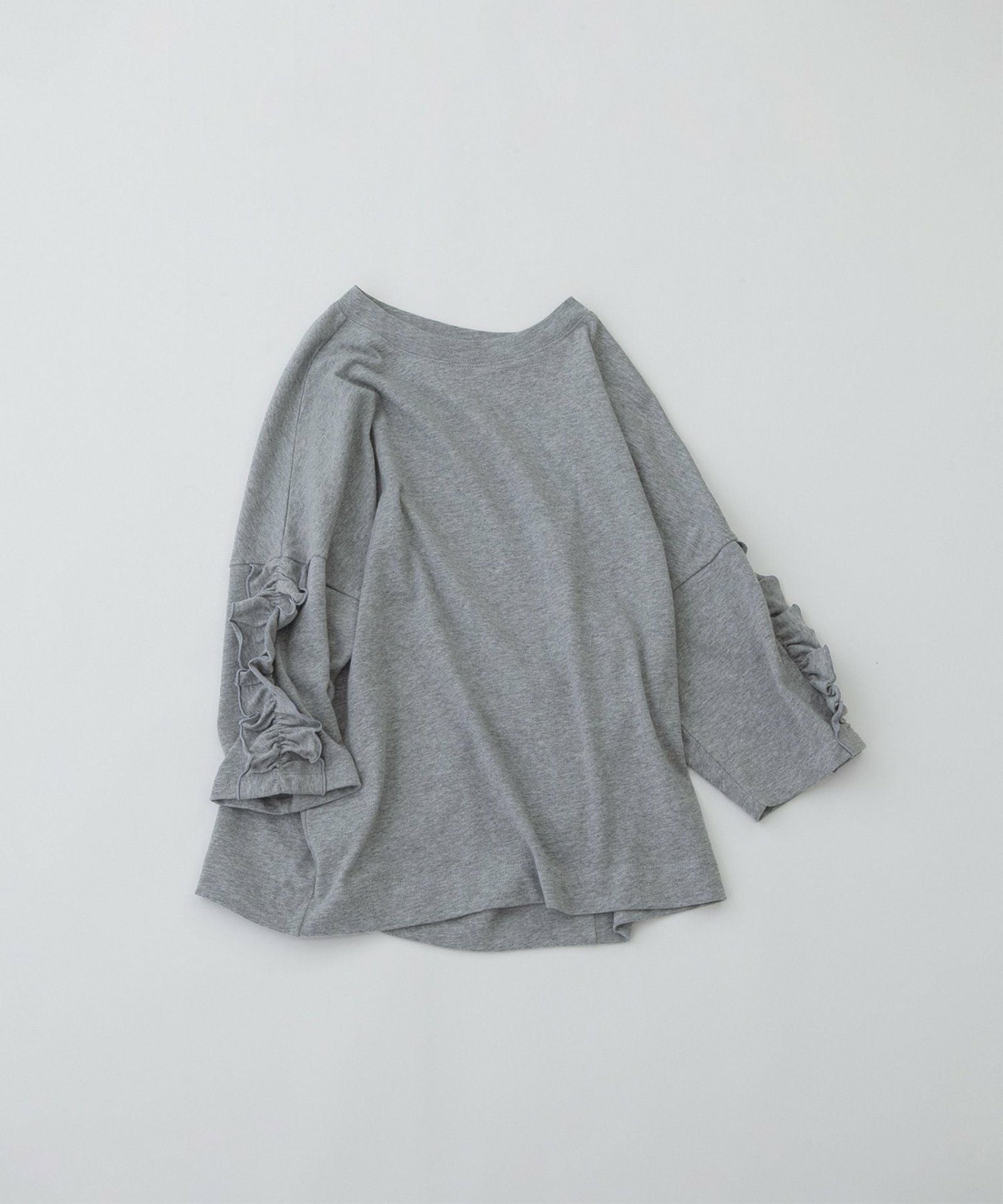 コットンフリル6分袖Tシャツ | COO ONLINE
