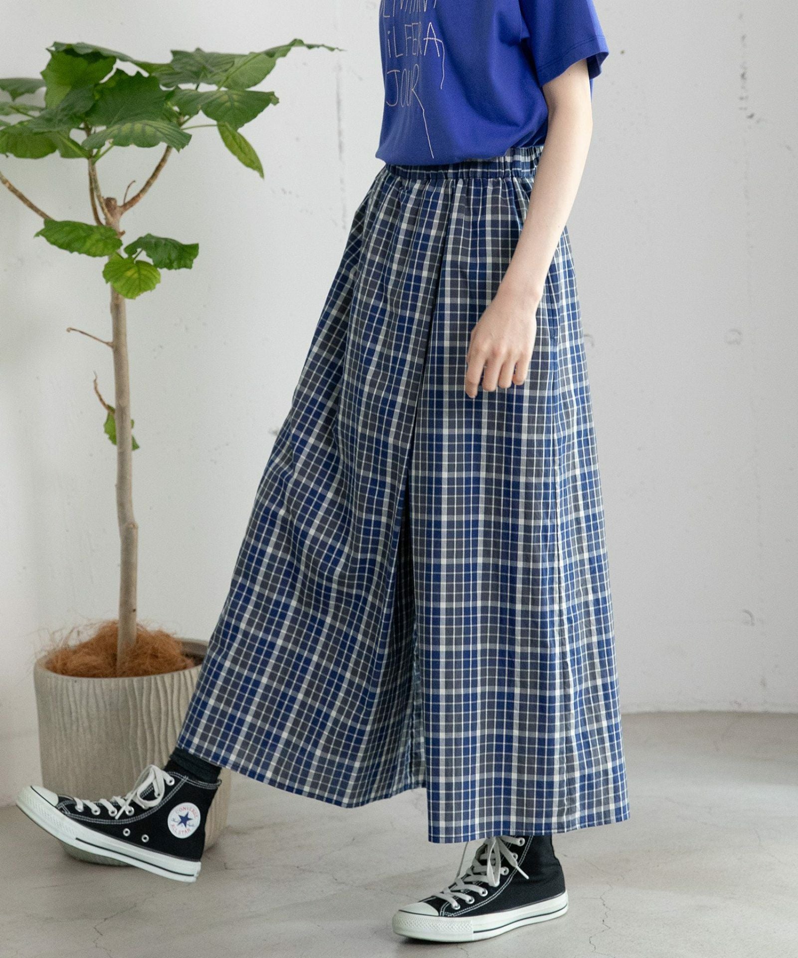 SPECIAL PRICE】マドラスチェックラップパンツ | COO ONLINE