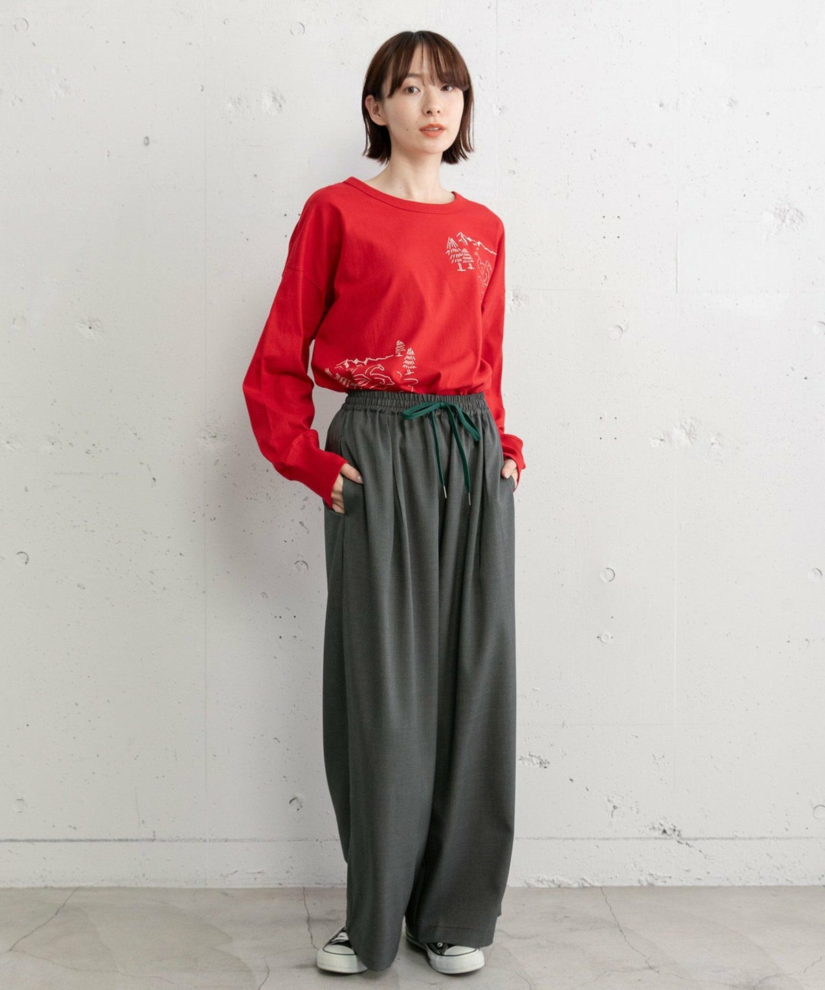 モデル身長：165cm