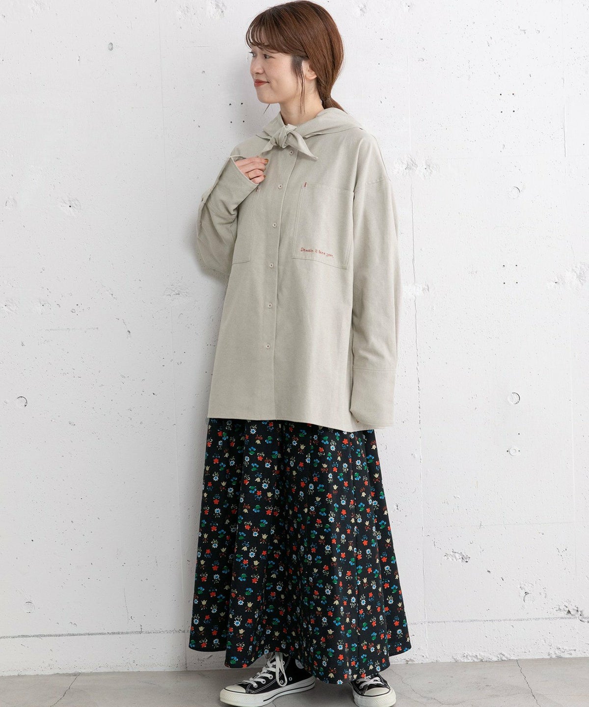 モデル身長：156cm