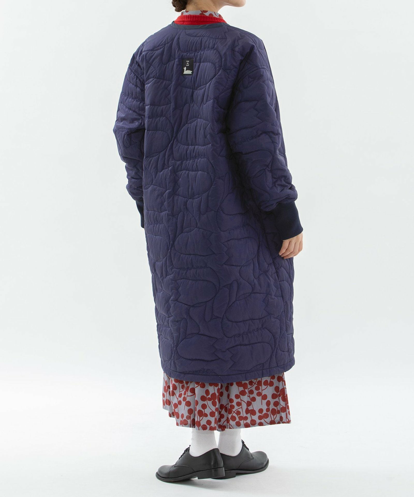 WINTER SALE】ノーカラースワンキルティングロングコート | COO ONLINE