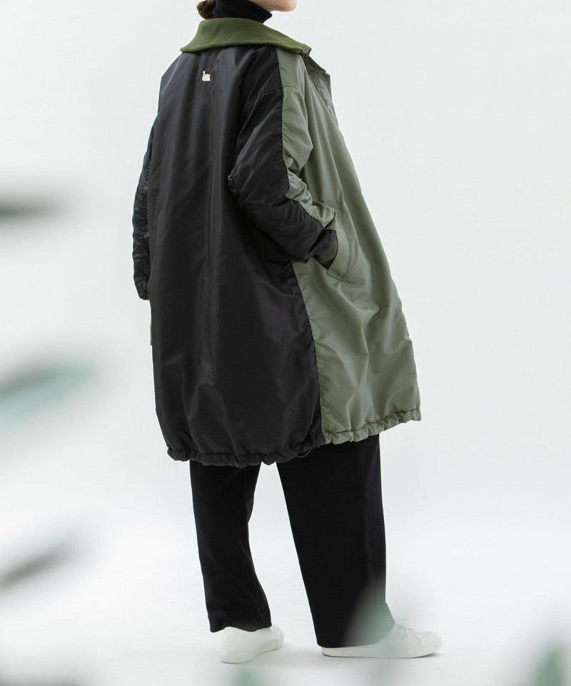 モデル身長：167cm（カーキ：オモテ面）