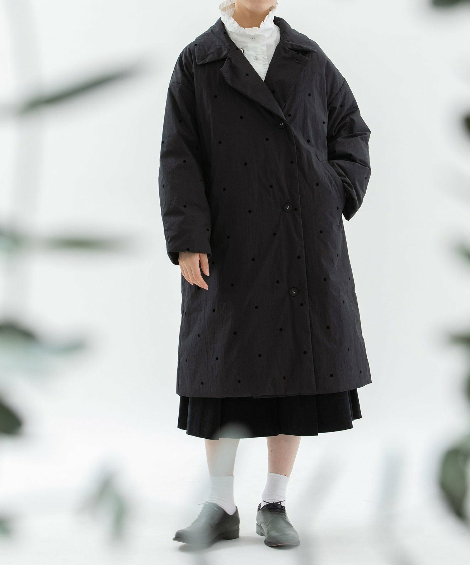 WINTER SALE】フロッキーpolka中綿3wayカラーコート | COO ONLINE