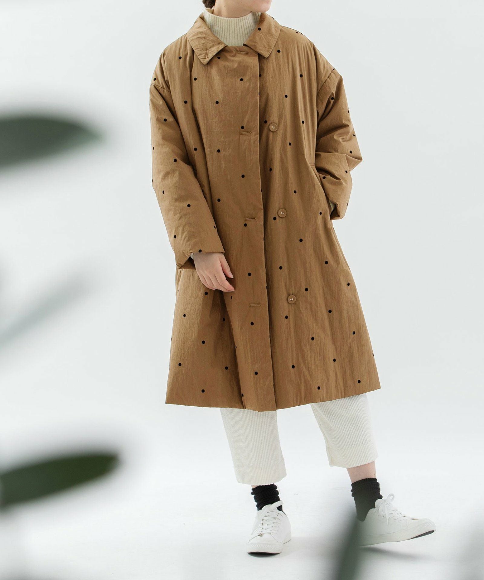 WINTER SALE】フロッキーpolka中綿3wayカラーコート | COO ONLINE