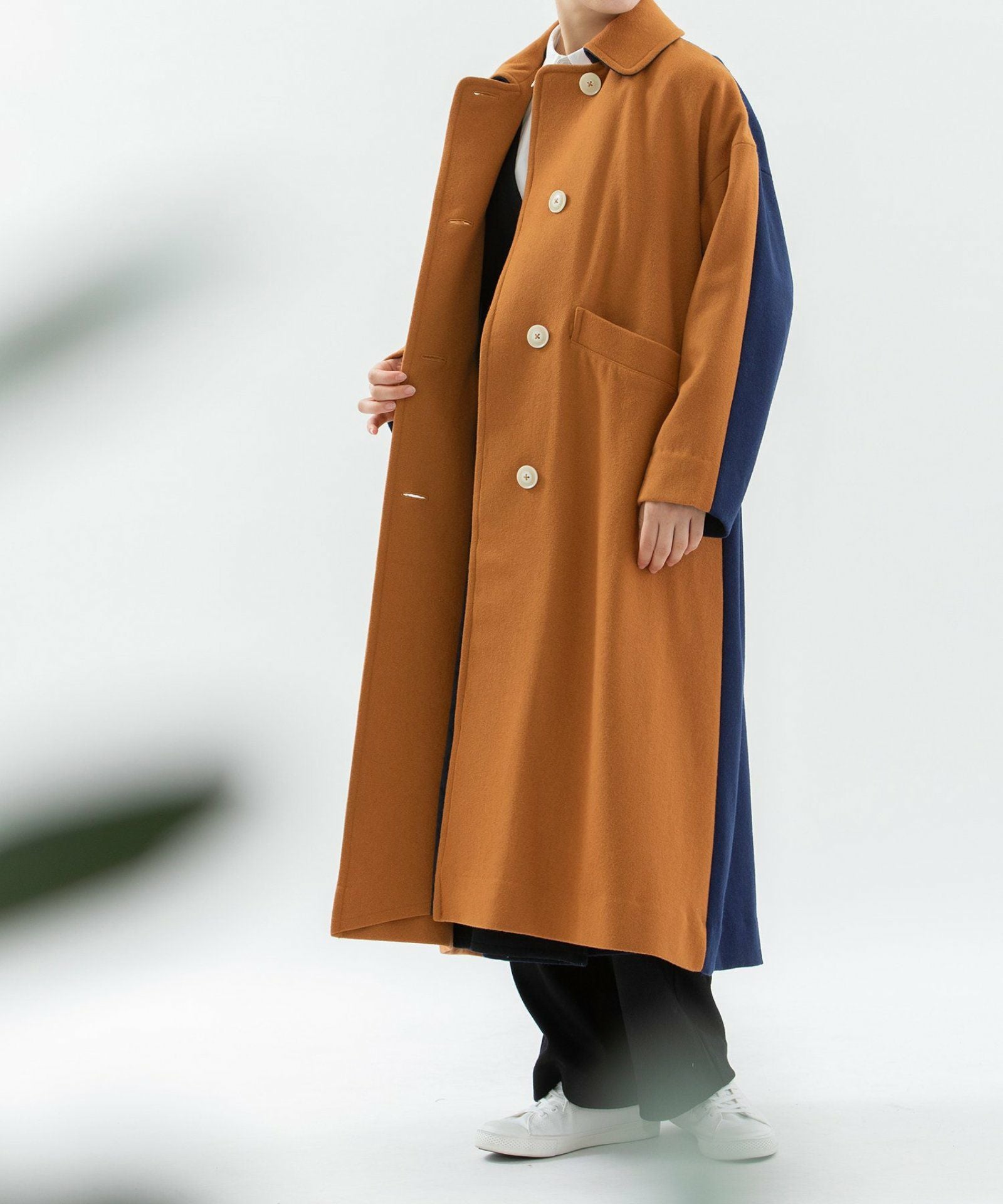 MORE PRICE DOWN】バイカラーロングコート | COO ONLINE