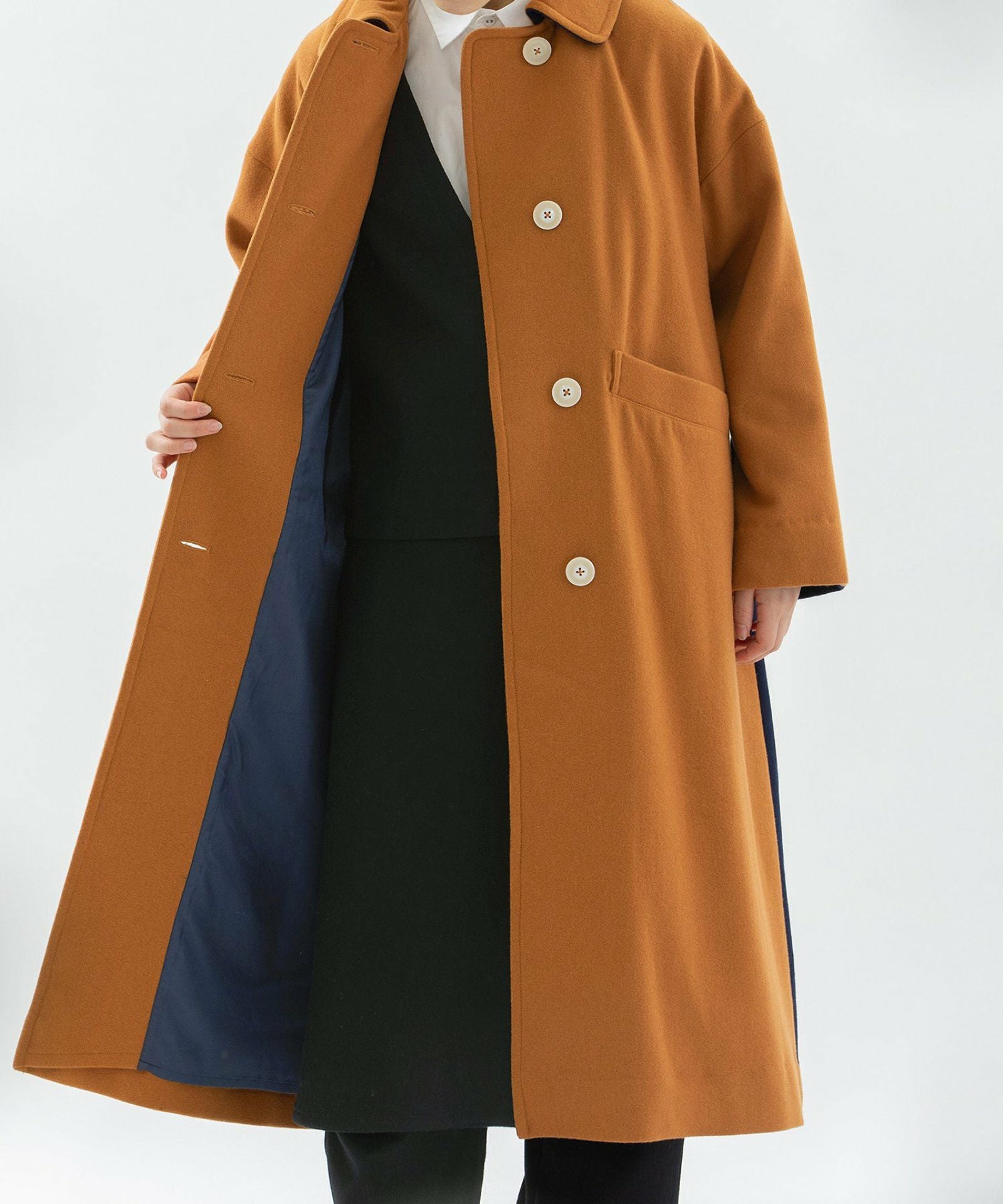 MORE PRICE DOWN】バイカラーロングコート | COO ONLINE