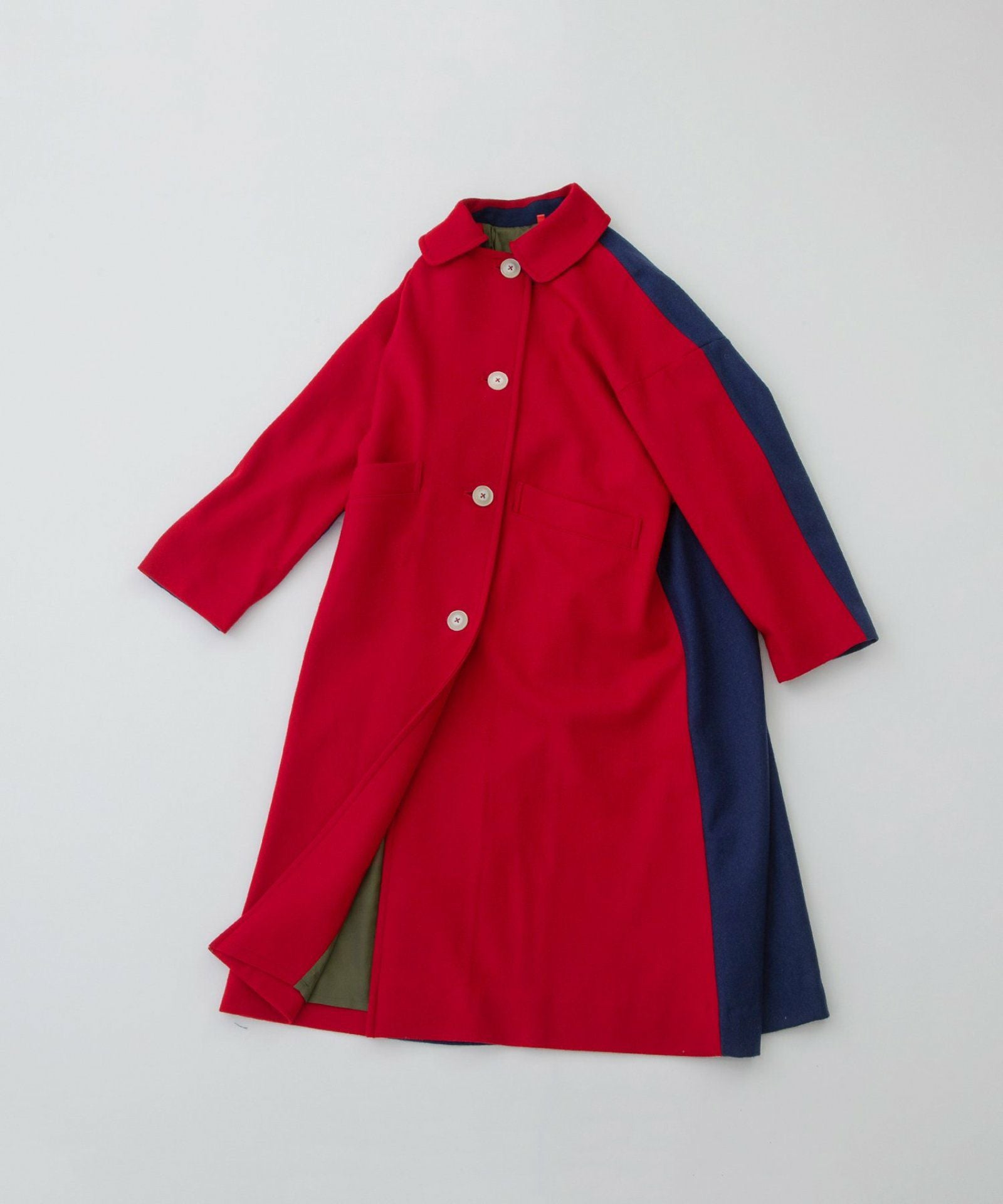 MORE PRICE DOWN】バイカラーロングコート | COO ONLINE