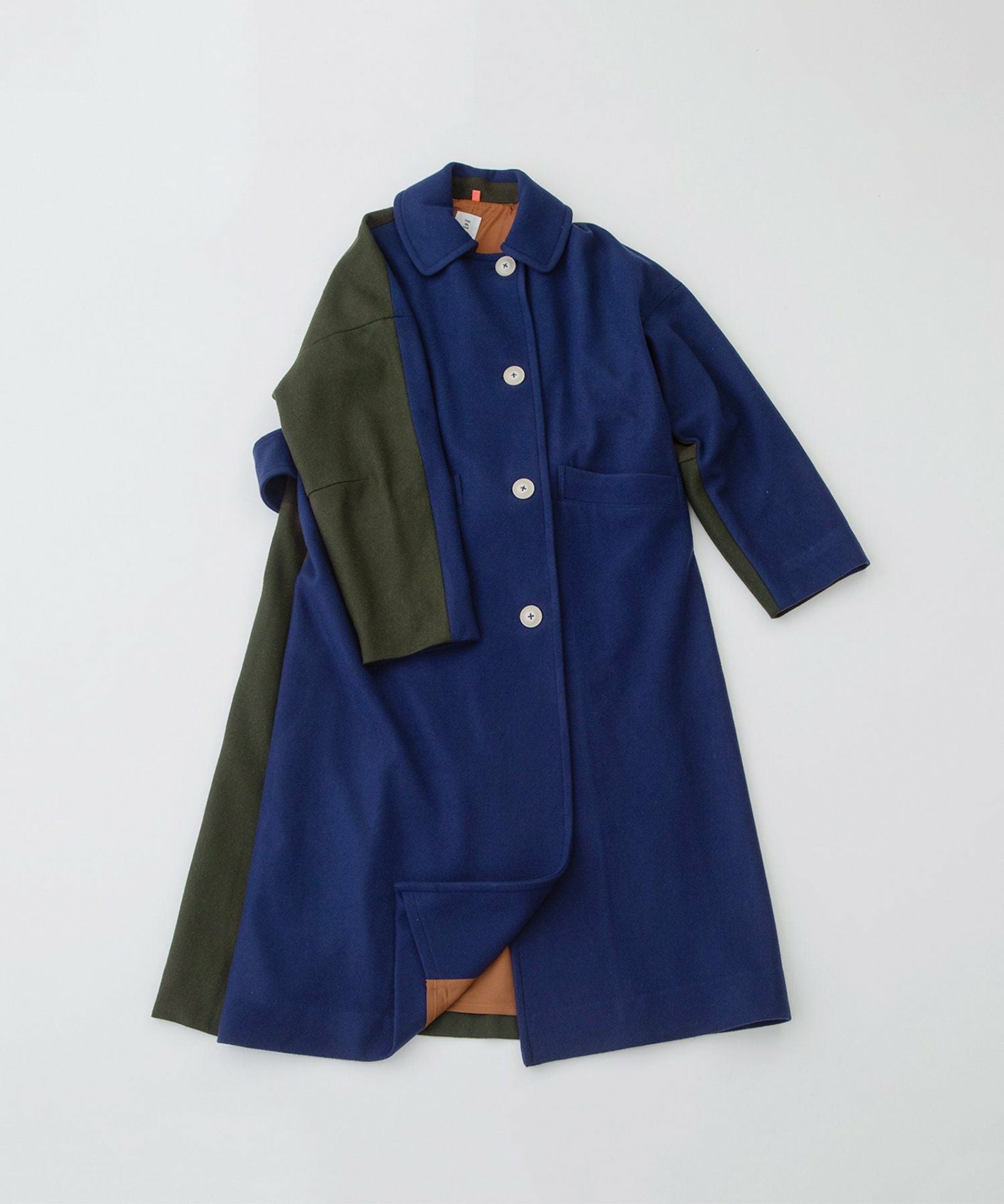 MORE PRICE DOWN】バイカラーロングコート | COO ONLINE