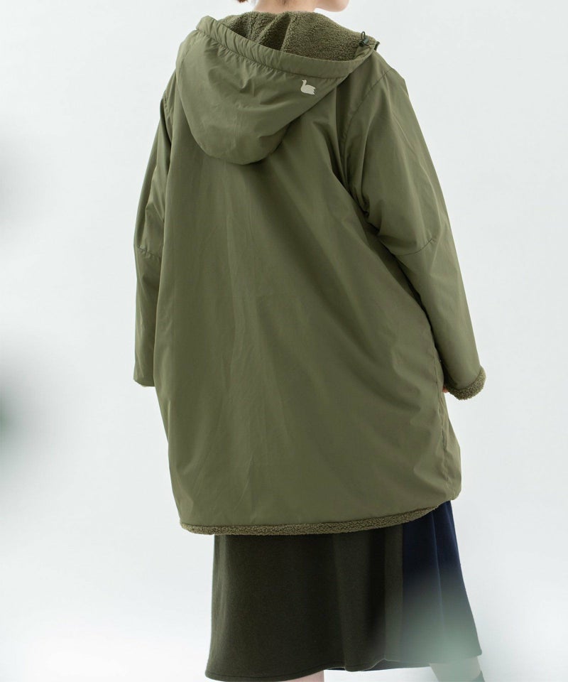 モデル身長：160cm(ウラ面：ナイロン)