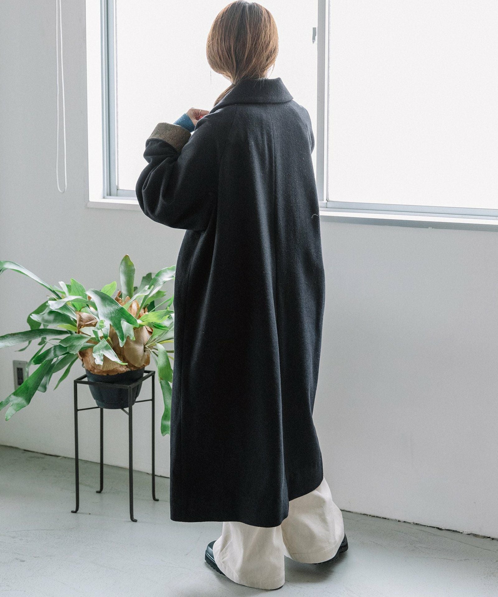 ダブルボタンハイネックコート | COO ONLINE