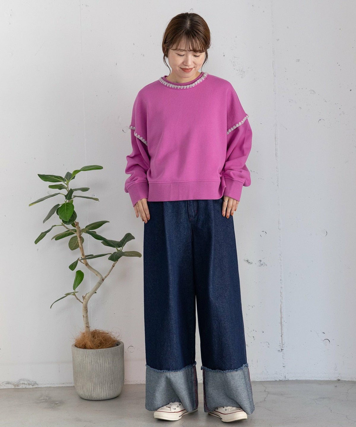 モデル身長：156cm