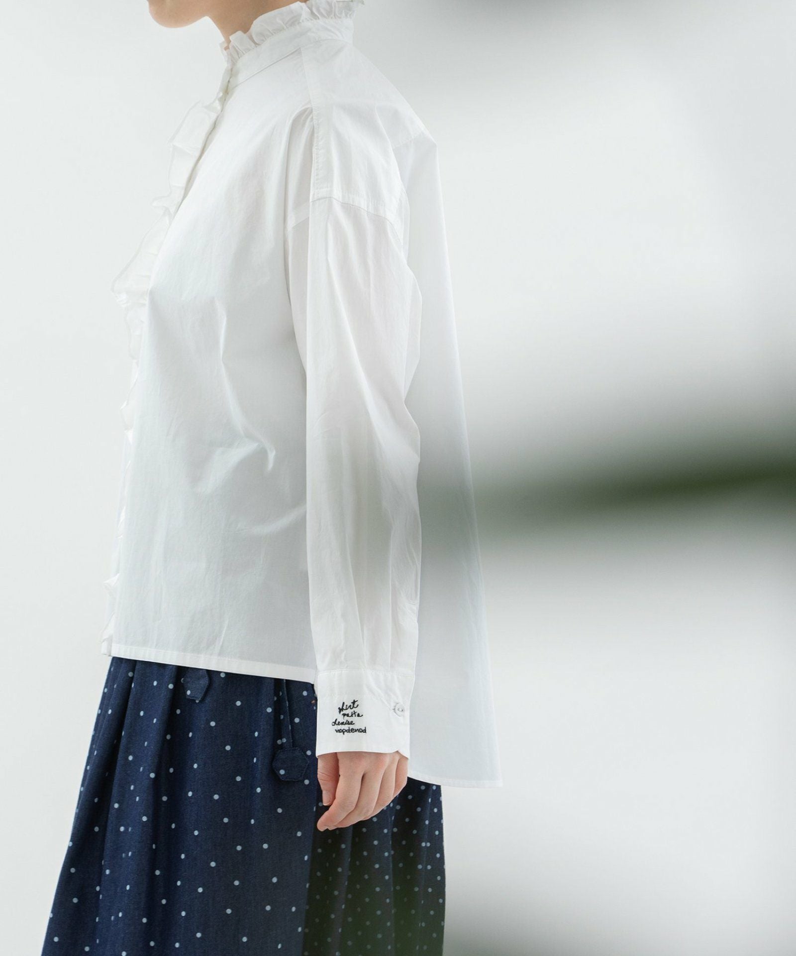 ❣️お値下げ❣️■ HEAVENLY ■ タイプライターフリルシャツ ■ タイプライターフリルシャツ | COO ONLINE