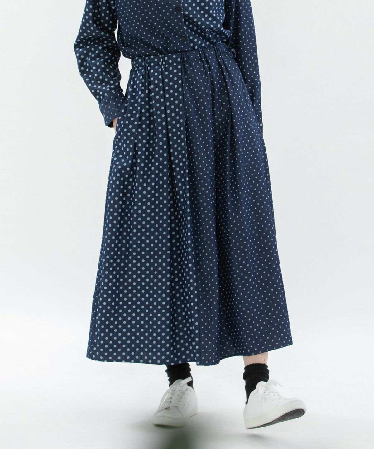 モデル身長：167cm（ドット）