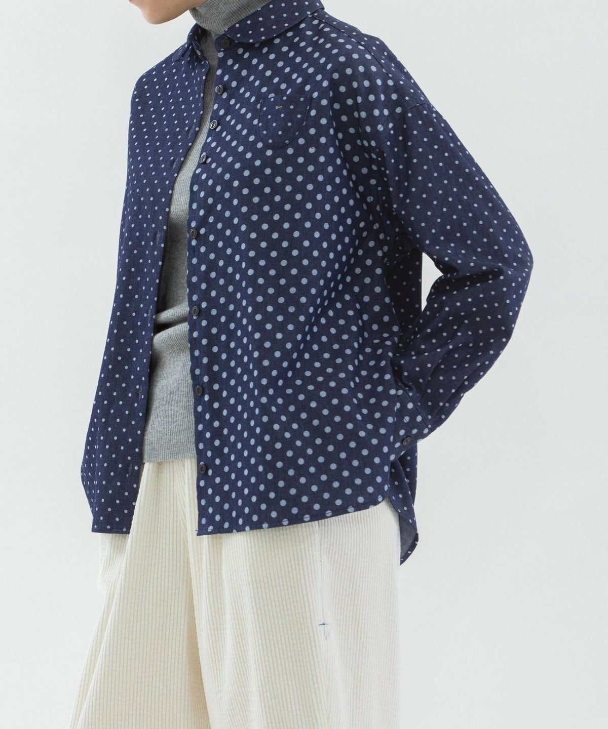 モデル身長：167cm（ドット）