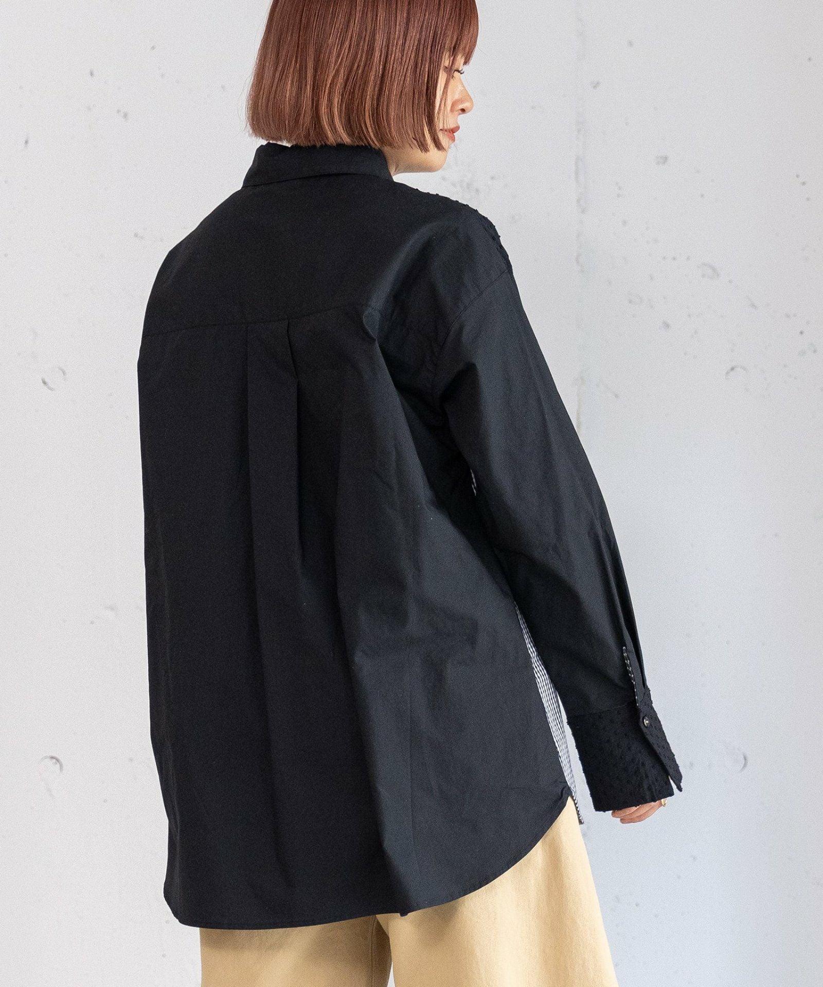 PRE SALE＞パッチワークオーバーシャツ | COO ONLINE