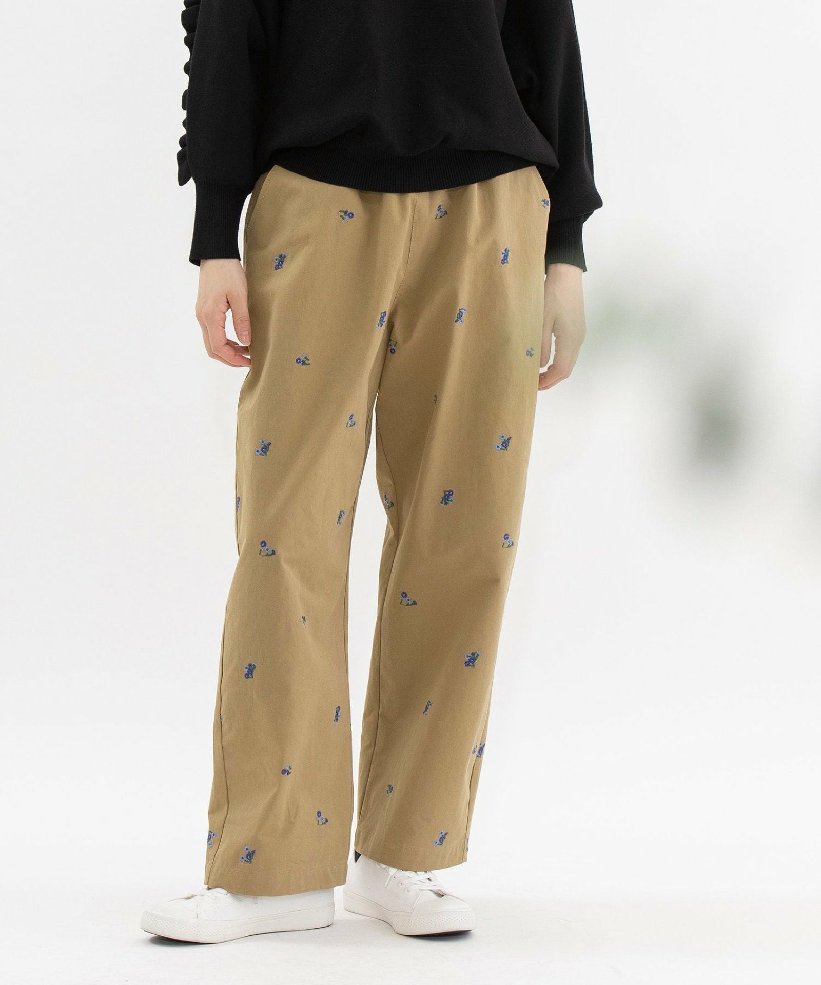 フラワー刺繍チノパンツ | COO ONLINE