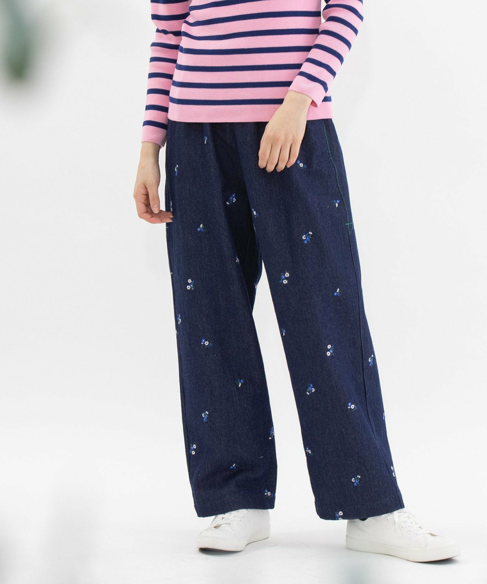 フラワー刺繍チノパンツ | COO ONLINE