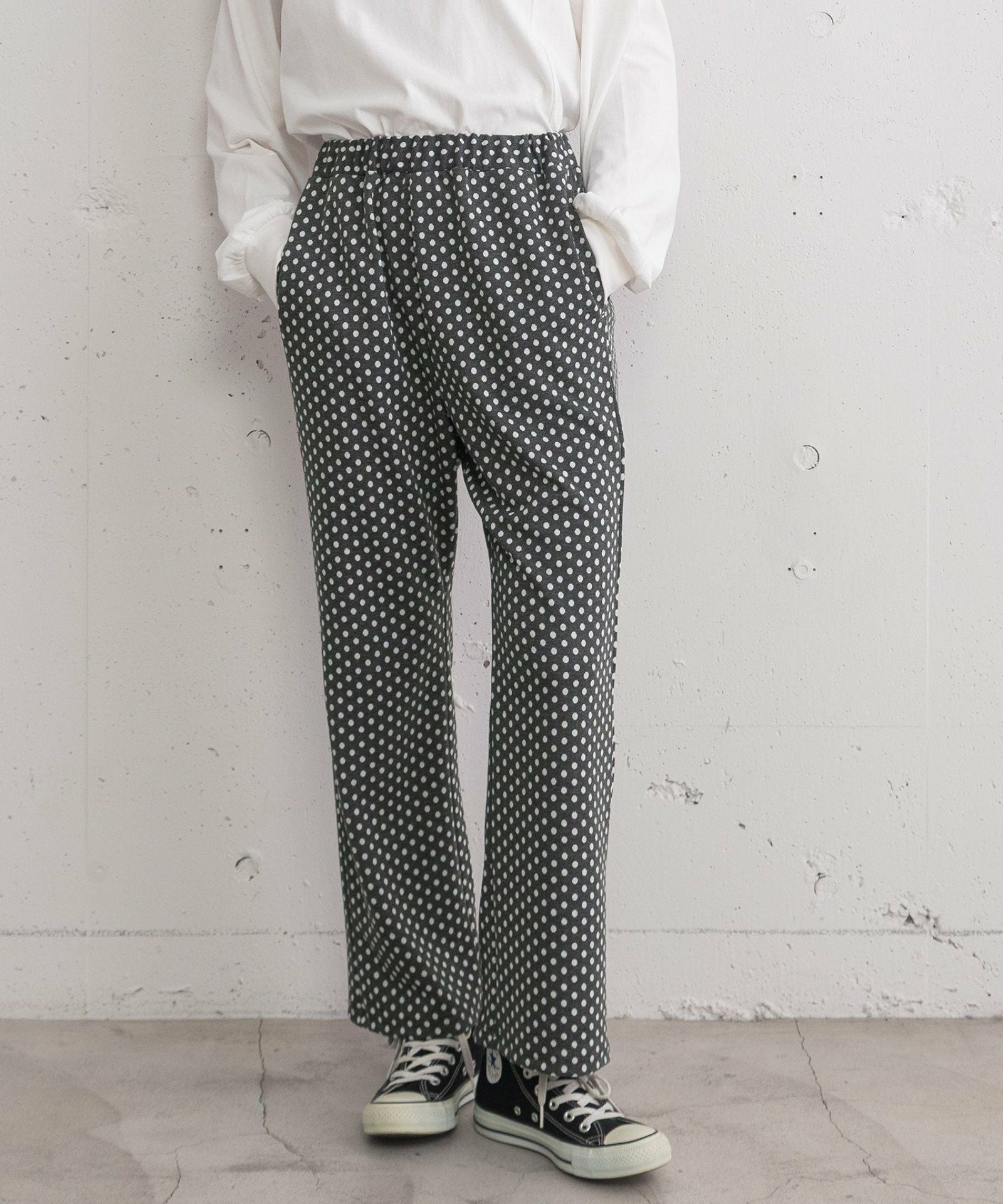 SUMMER SALE】カットソージャガード裾フレアパンツ | COO ONLINE
