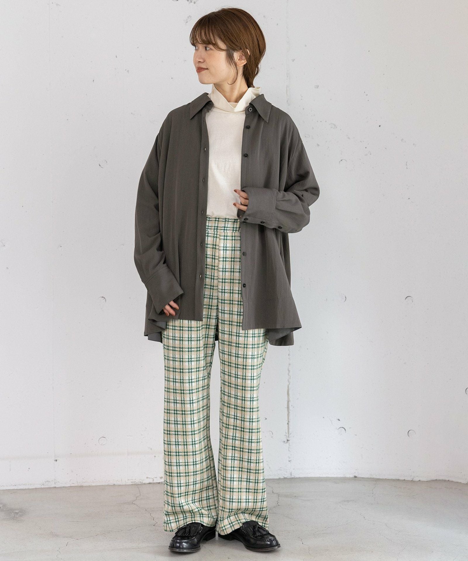SUMMER SALE】カットソージャガード裾フレアパンツ | COO ONLINE