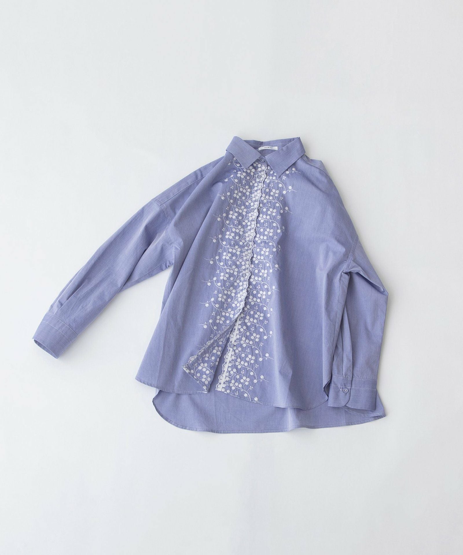 フロント刺繍オーバーサイズシャツ | COO ONLINE