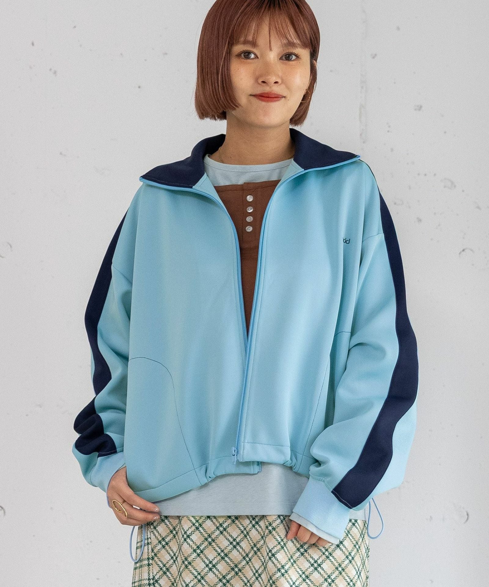 SUMMER SALE】pdd刺繍クロップドトラックジャケット | COO ONLINE