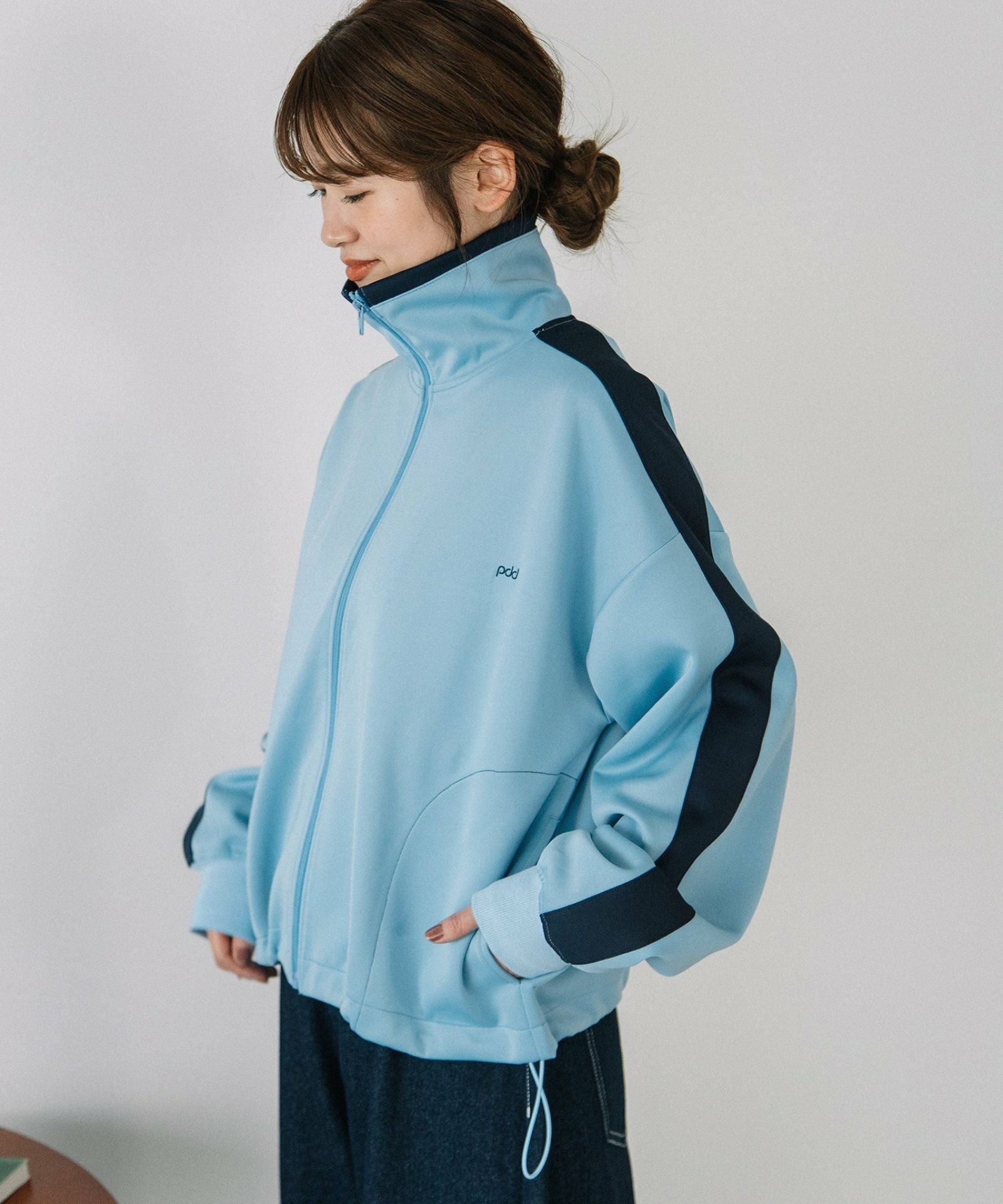 pdd刺繍クロップドトラックジャケット | COO ONLINE