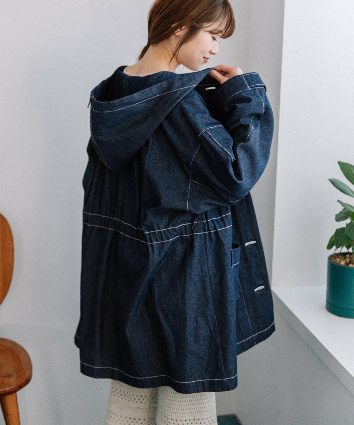 モデル身長：156cm