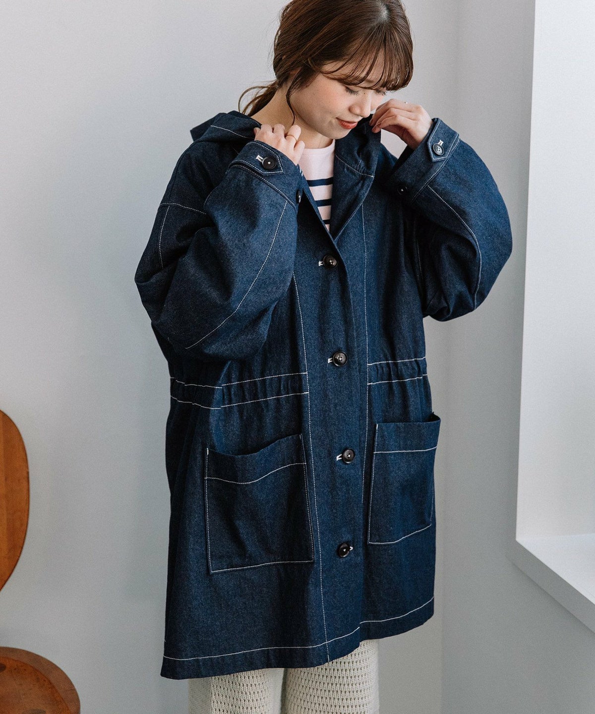 モデル身長：156cm