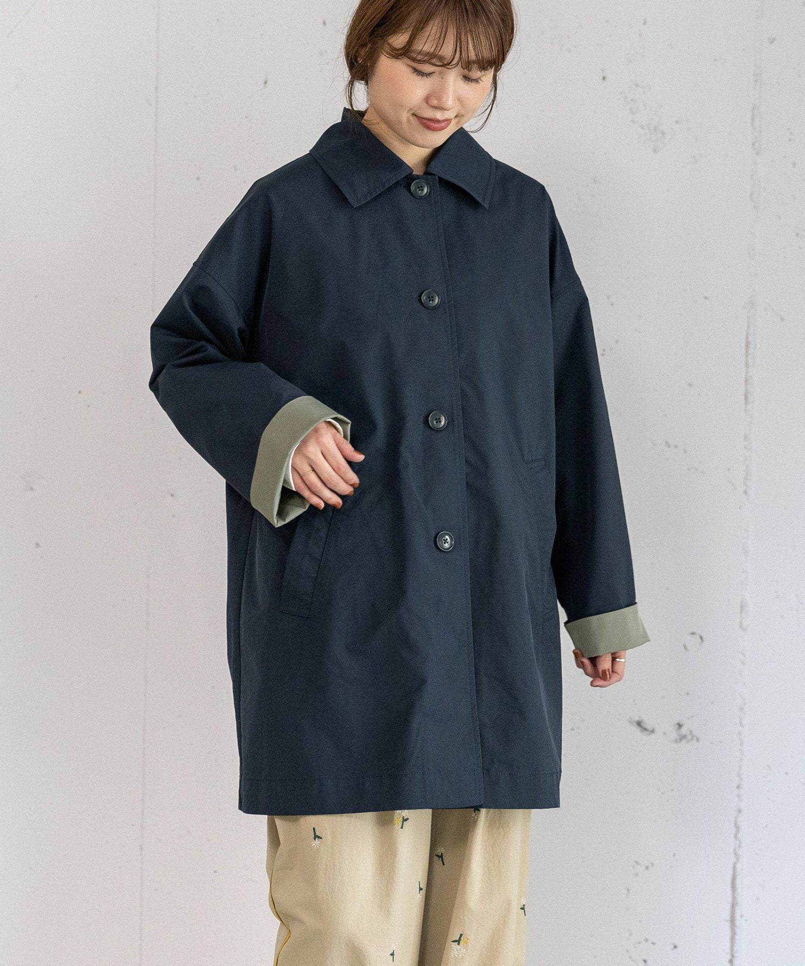 ミドル丈ステンカラーコート | COO ONLINE