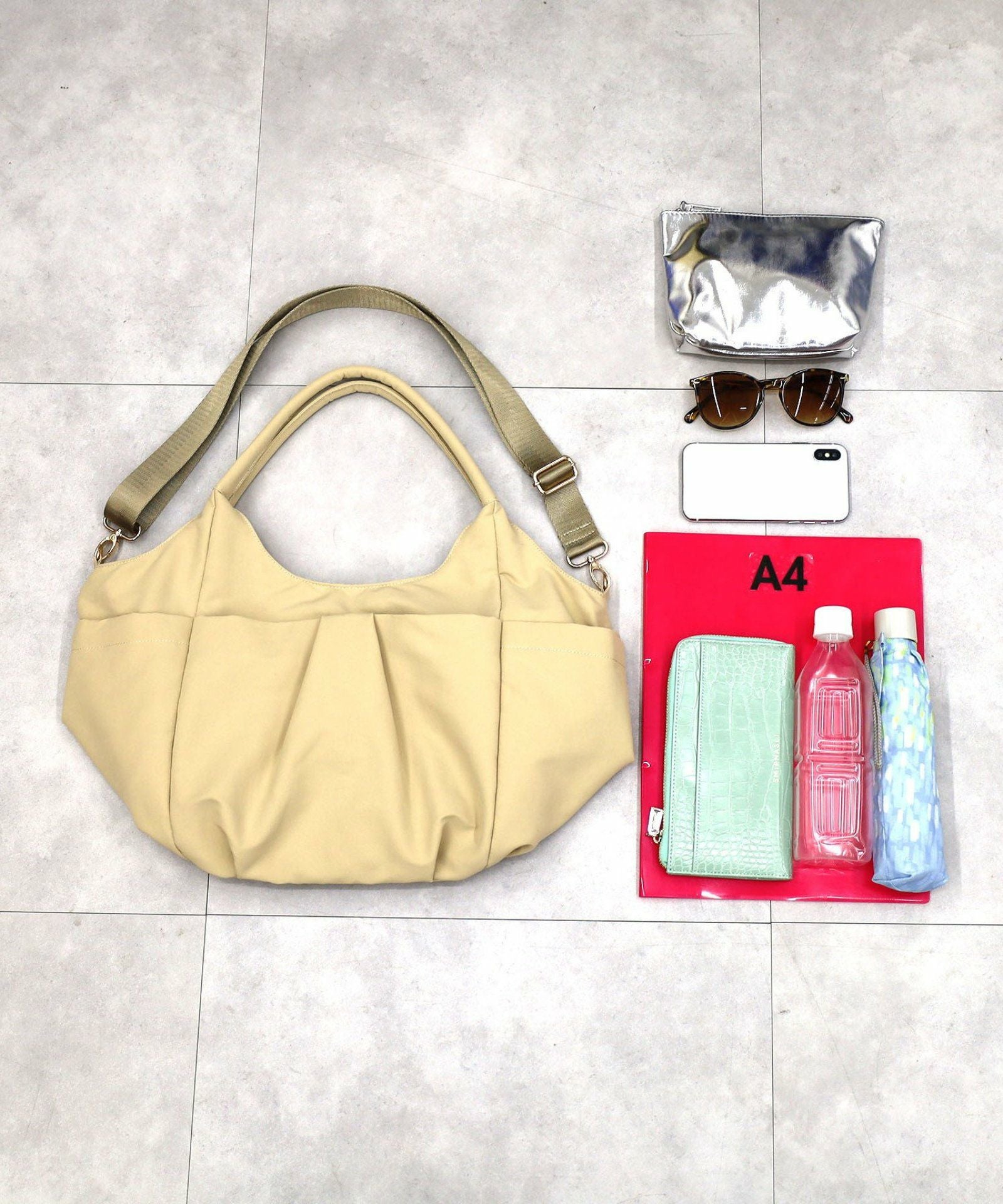 ☆SUMMER SALE☆多ポケット無地トートバッグ／A4対応 | COO ONLINE