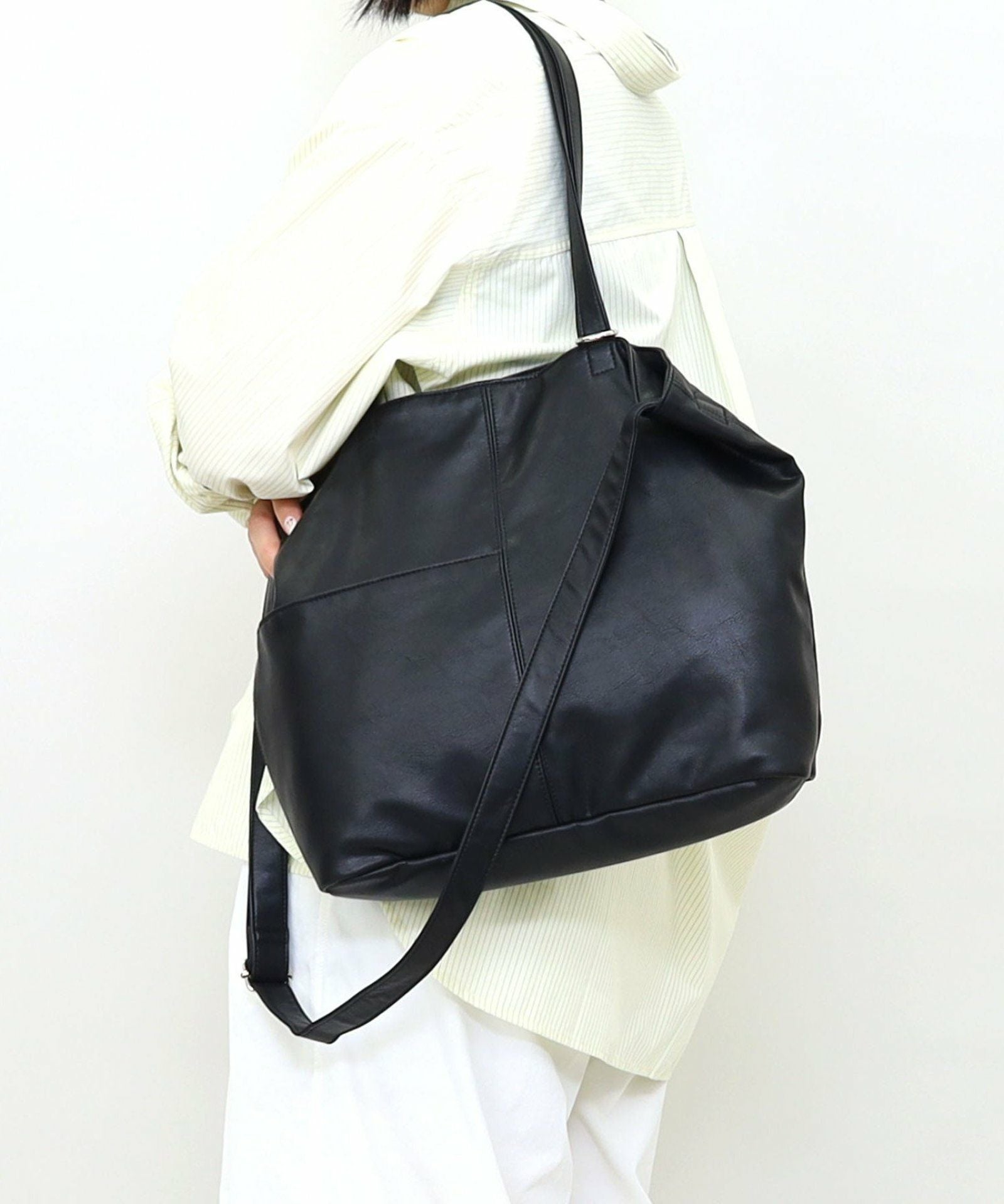 ☆SUMMER SALE☆くったり2WAYBIGトートバッグ／A4対応 | COO