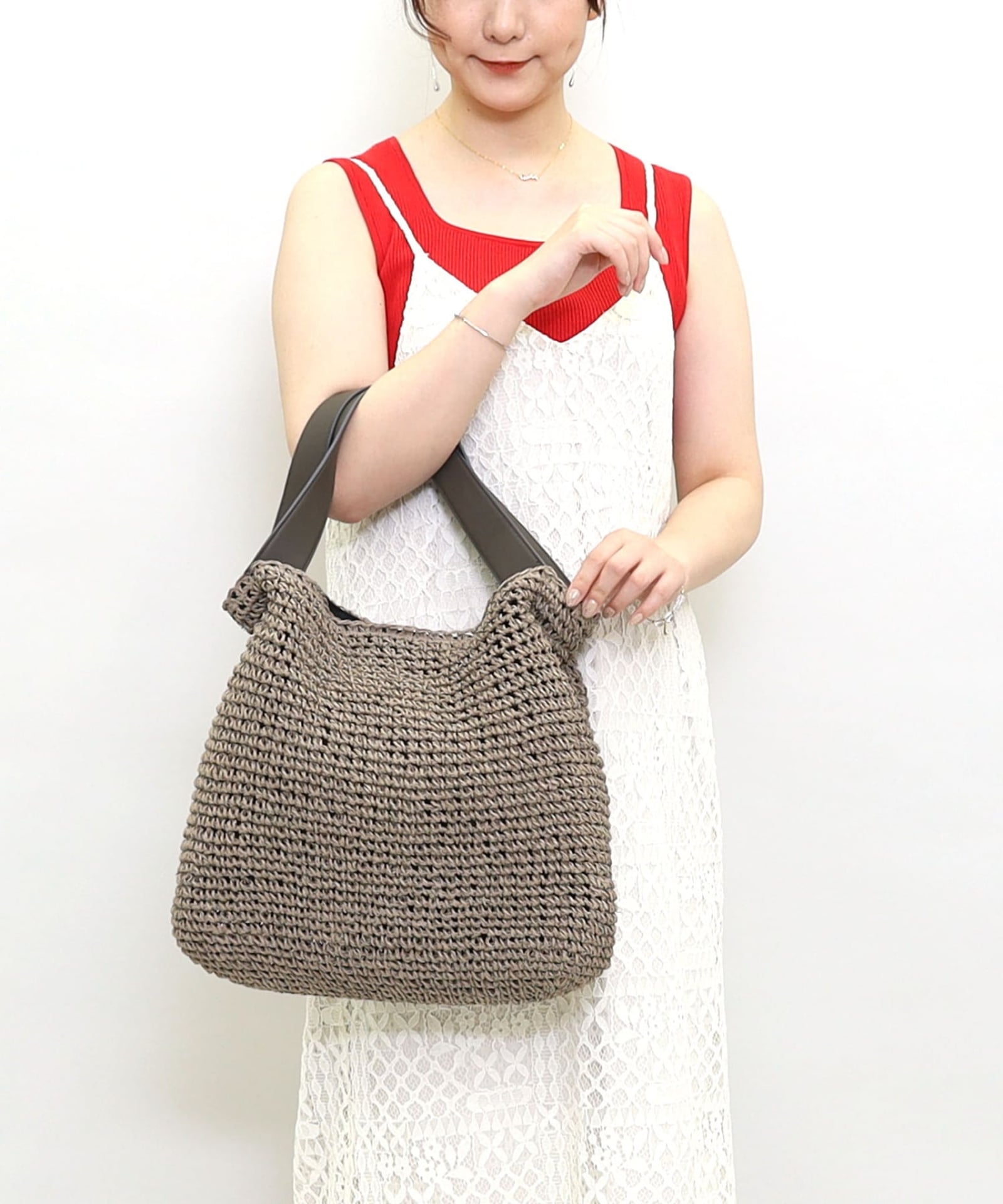 ☆SUMMER SALE☆ペーパー2WAYカゴバッグ／A4対応 | COO ONLINE