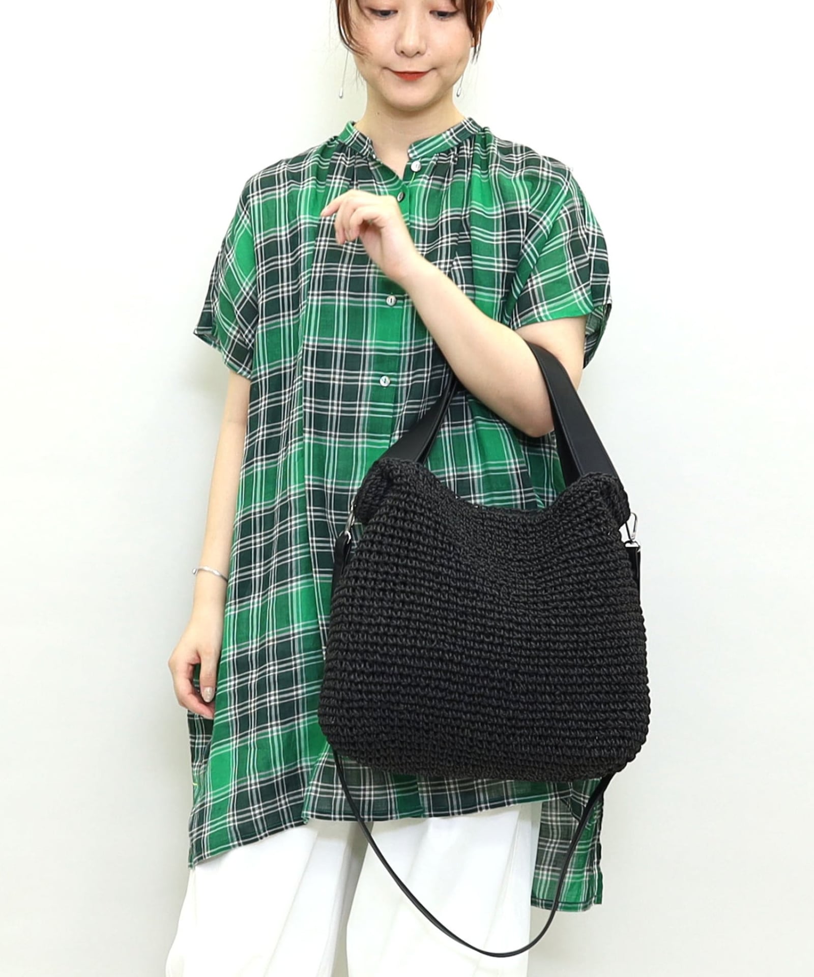 ☆SUMMER SALE☆ペーパー2WAYカゴバッグ／A4対応 | COO ONLINE