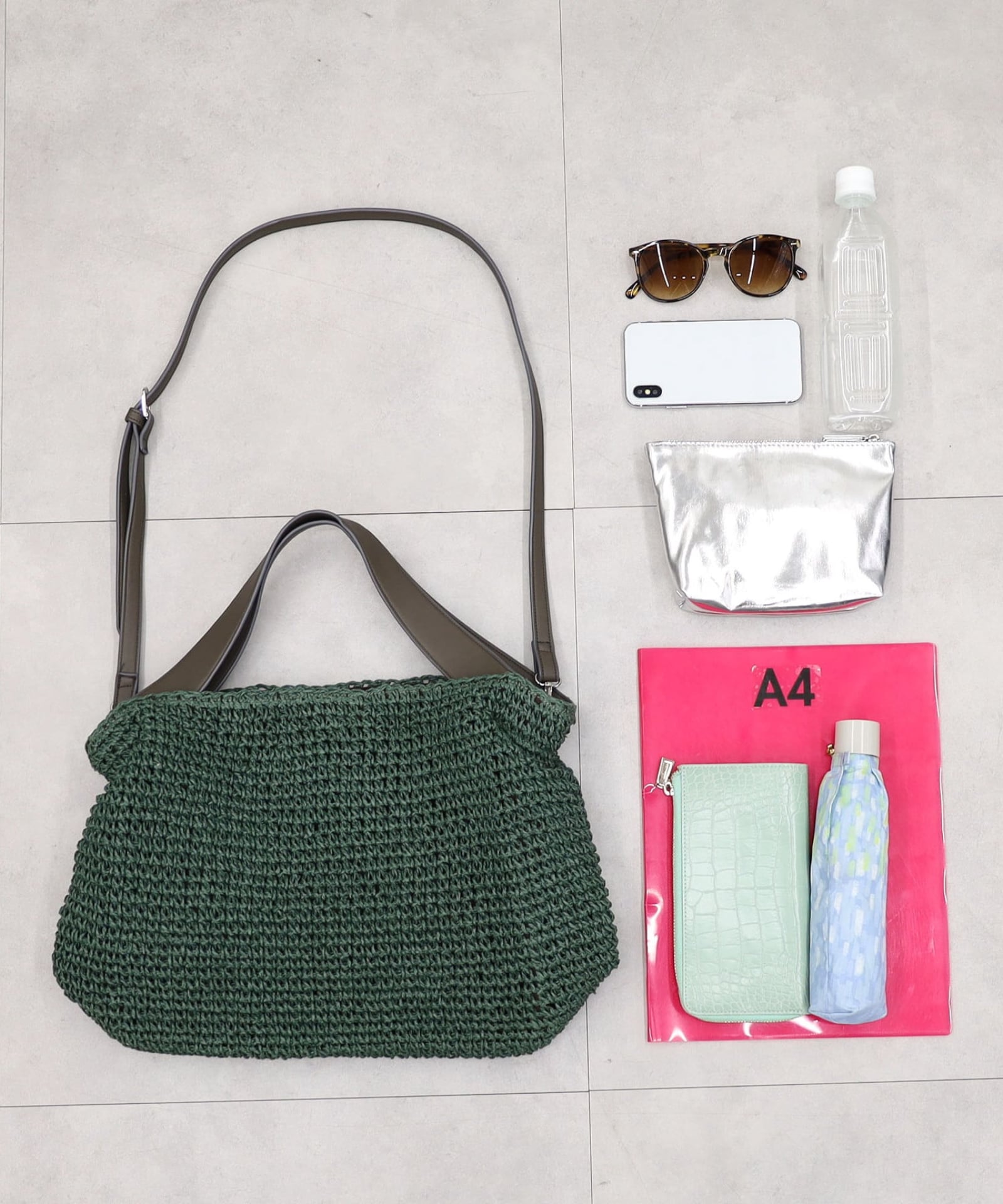 ☆SUMMER SALE☆ペーパー2WAYカゴバッグ／A4対応 | COO ONLINE