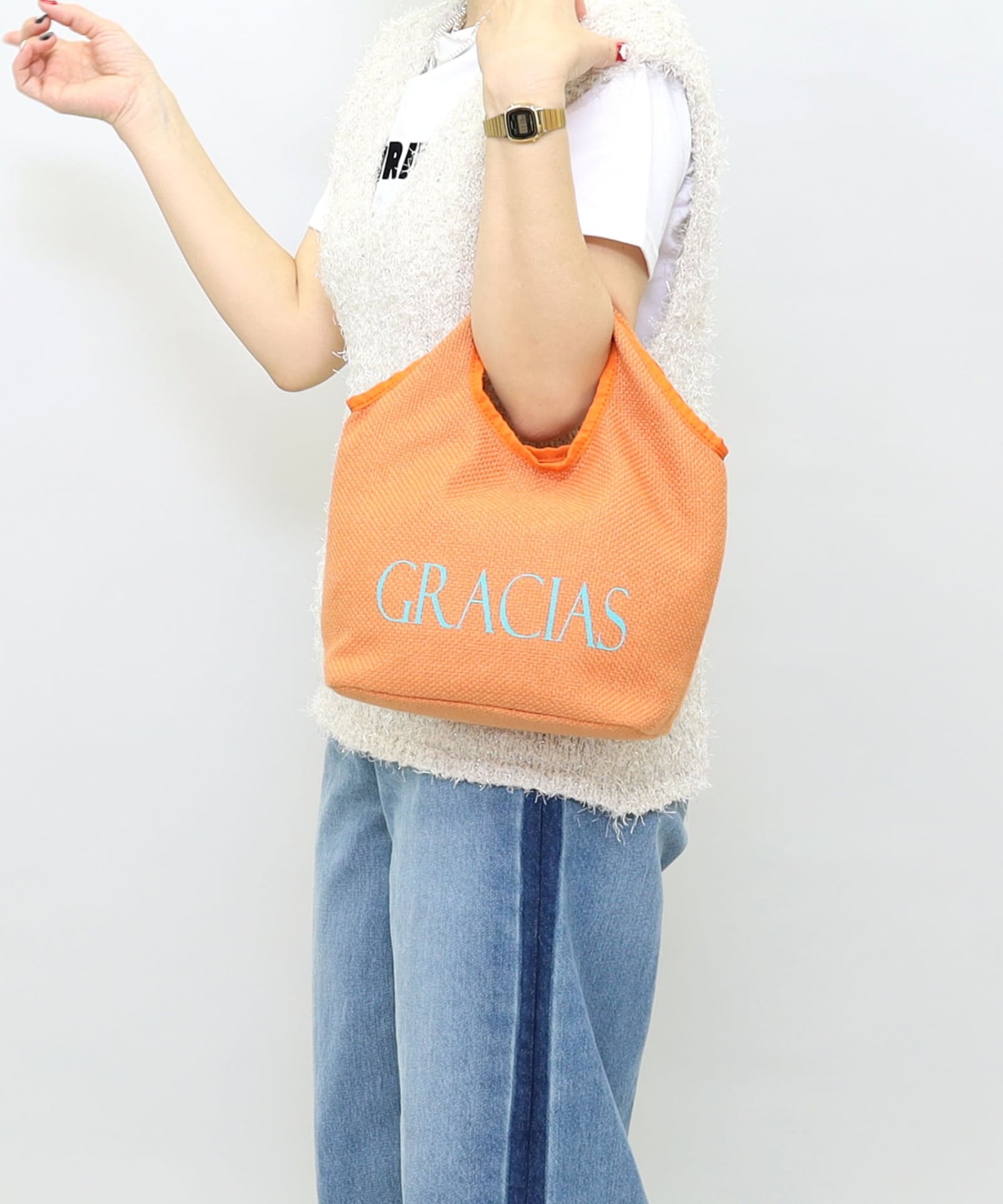 ☆SUMMER SALE☆世界のありがとうロゴプリントバッグ | COO ONLINE