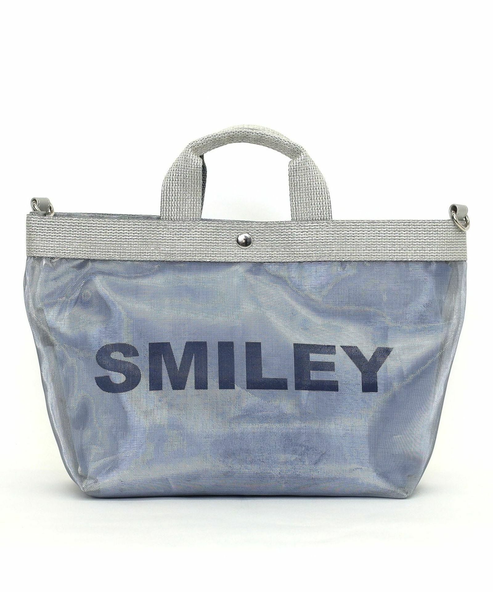 ☆SUMMER SALE☆SMILEY inbag付マルチWAYメッシュトート