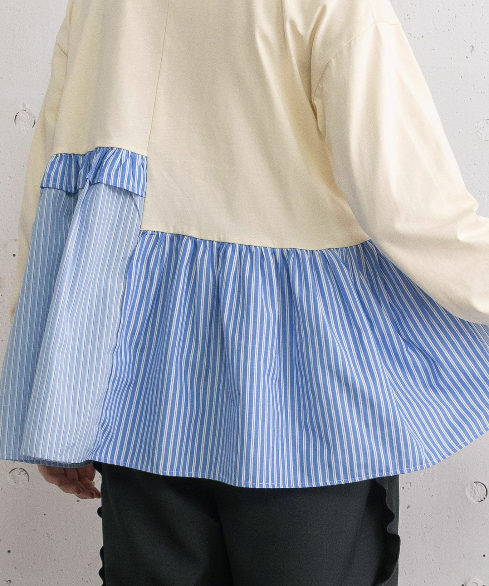 SUMMER SALE】異素材mixデザインヘムトップス | COO ONLINE