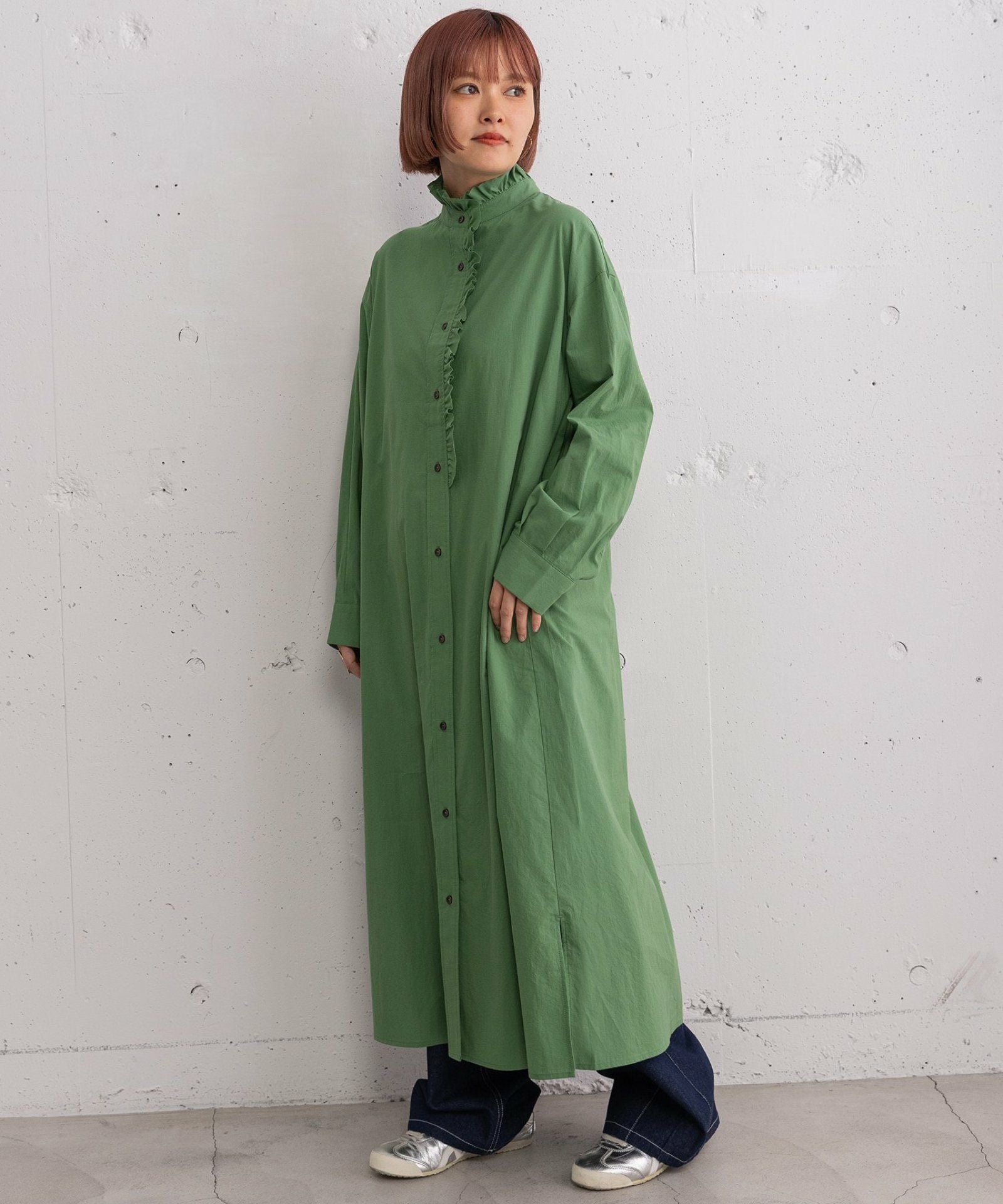 SUMMER SALE】フリルシャツワンピース | COO ONLINE