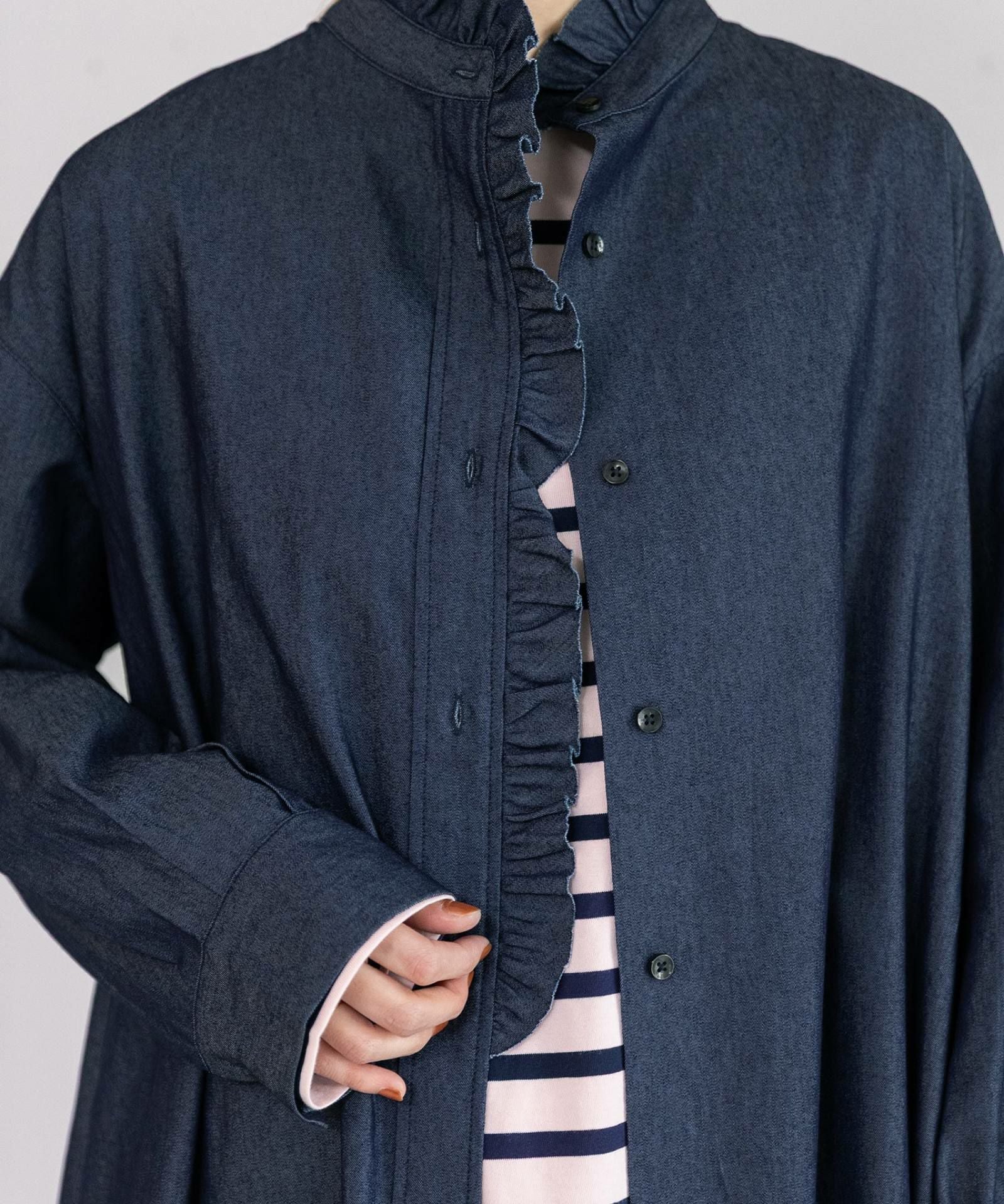 SUMMER SALE】フリルシャツワンピース | COO ONLINE