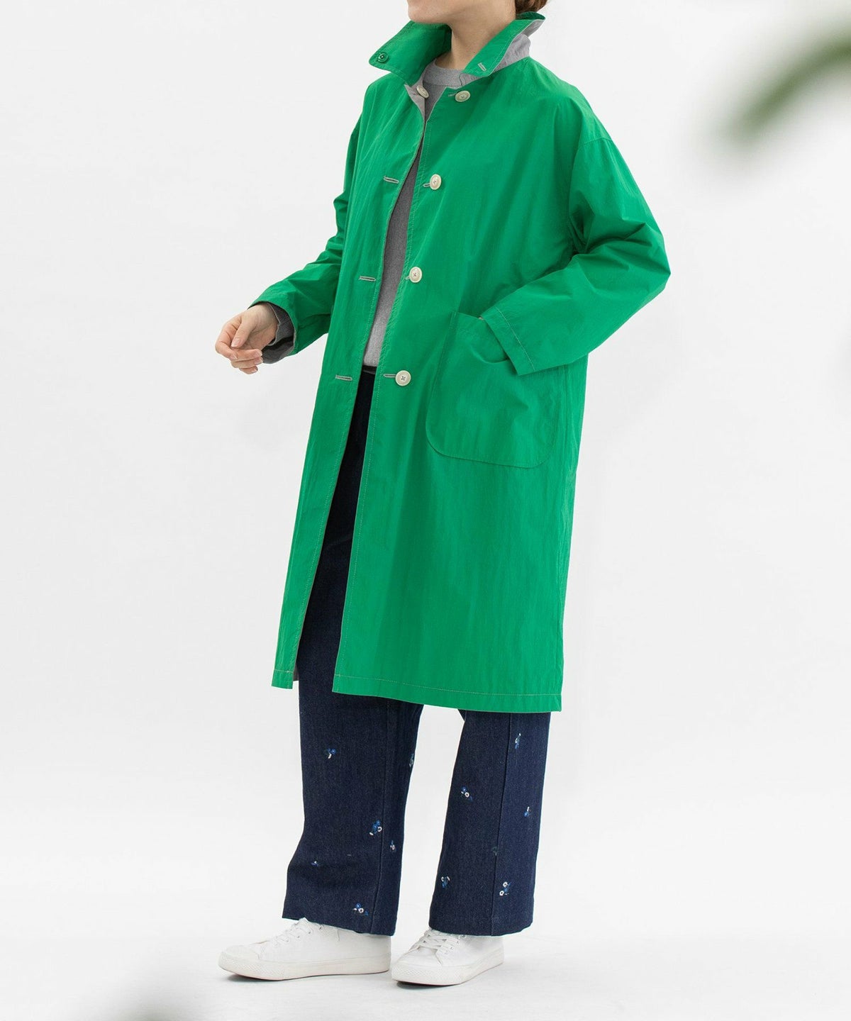 モデル身長：167cm（ライトグレー：ウラ面）