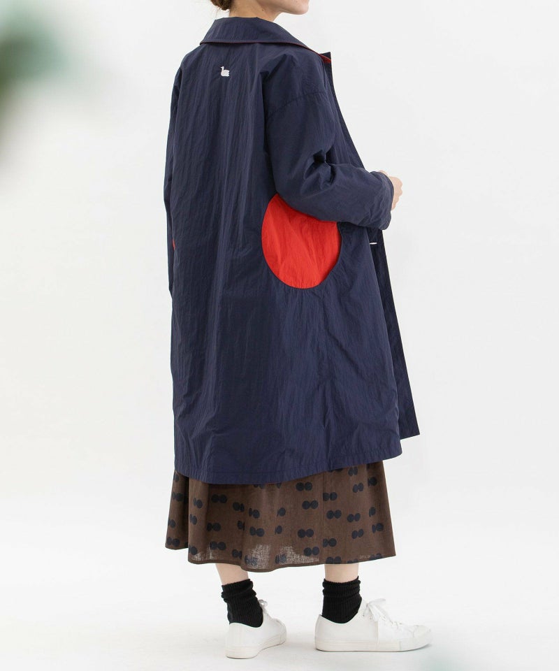 モデル身長：167cm（ネイビー：オモテ面）