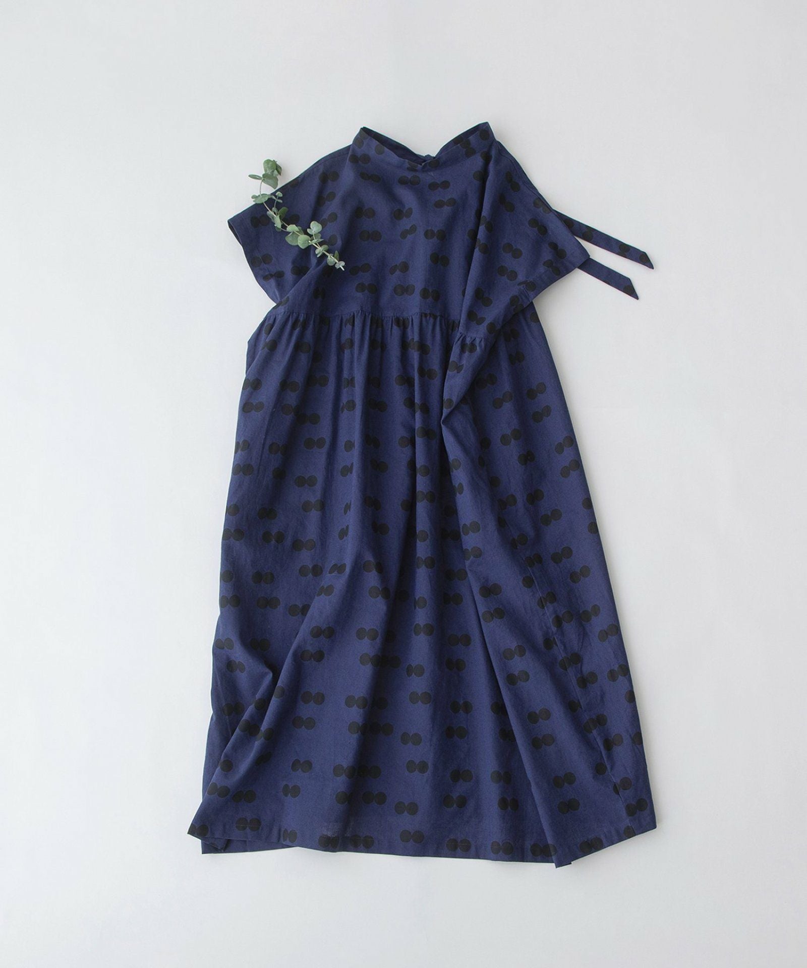 リネンコットンダブルドット2wayジャンスカワンピース | COO ONLINE