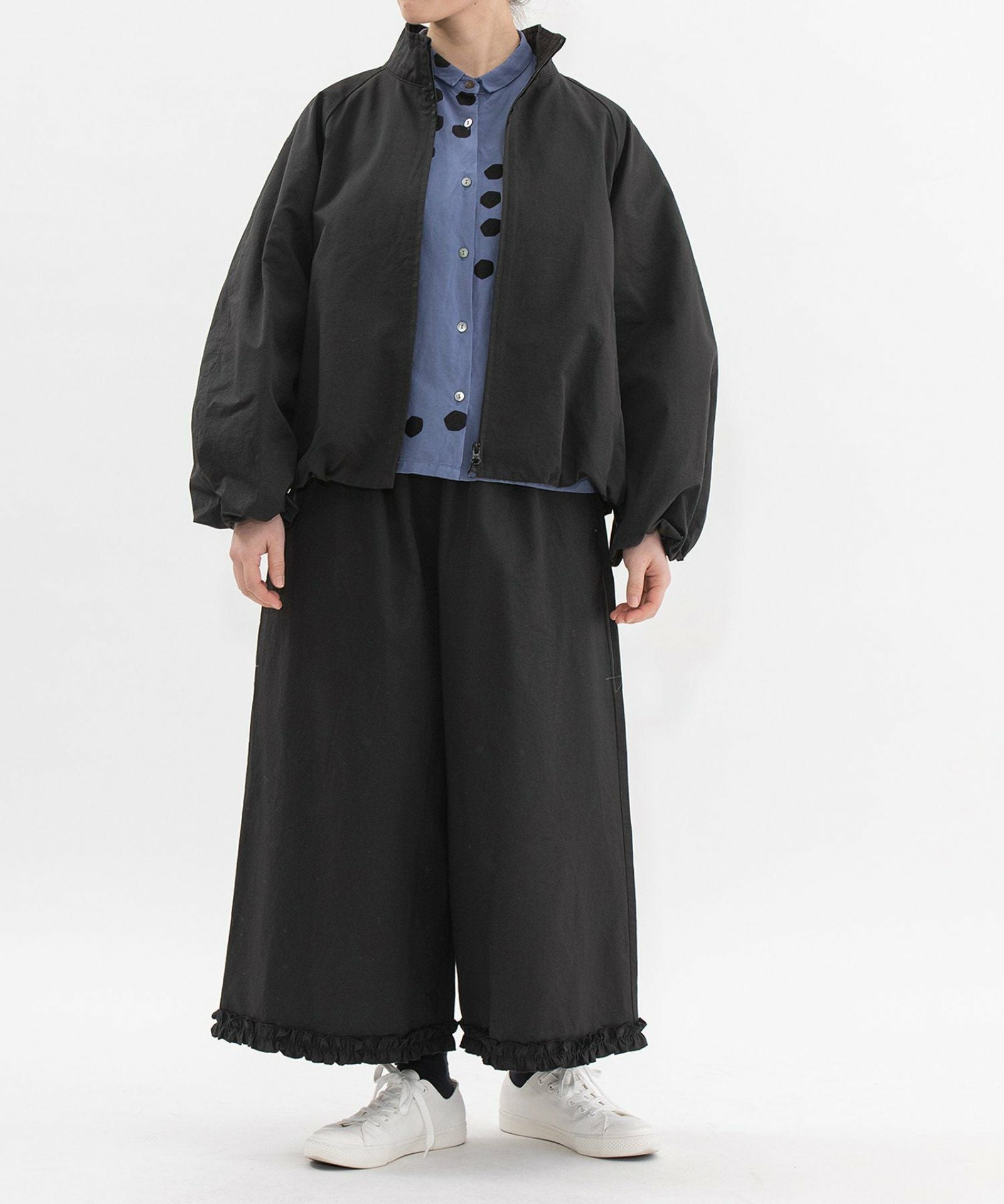 cornet裾フリルクロップドパンツ | COO ONLINE