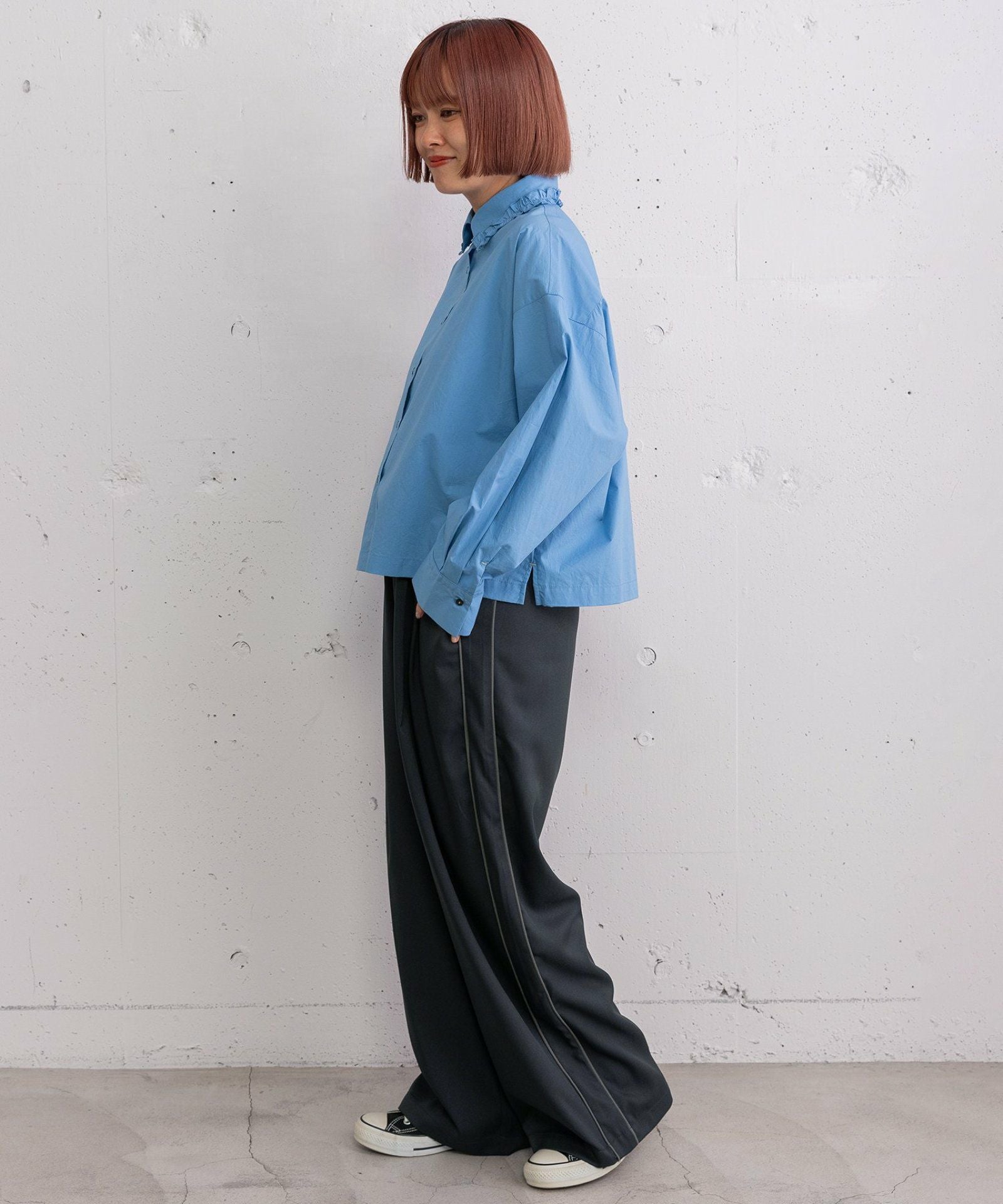 SUMMER SALE】フリルデザインクロップドシャツ | COO ONLINE